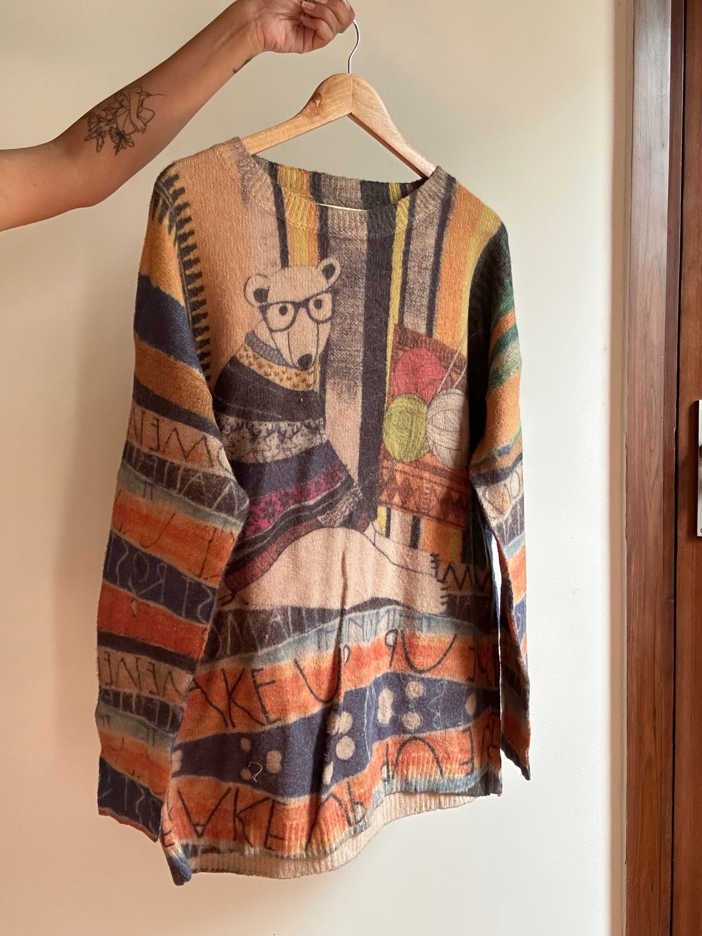 The bear Vintage Knit Pullover