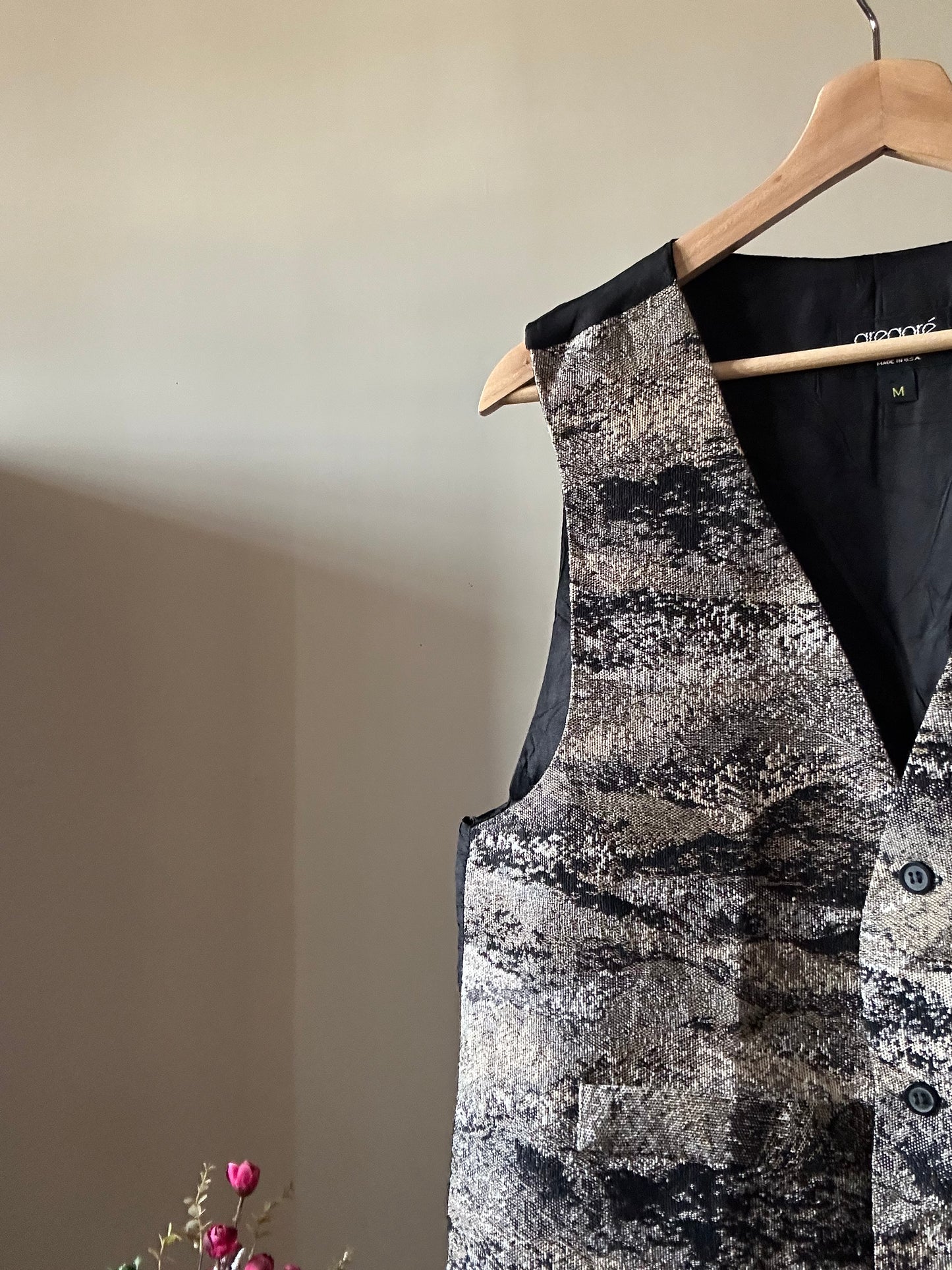 Gregoré Vintage Jacquard Vest