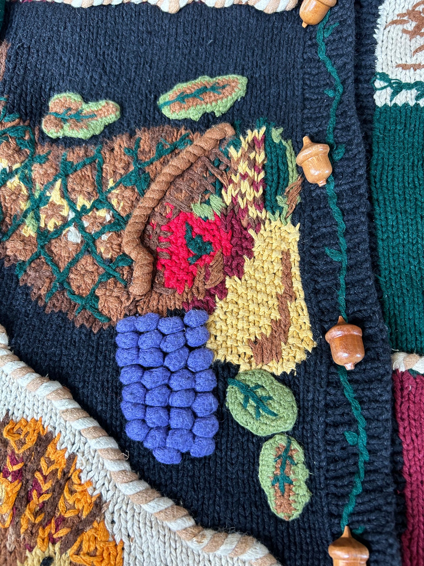 Eagle’s Eye Vintage Hand Knit Cardigan