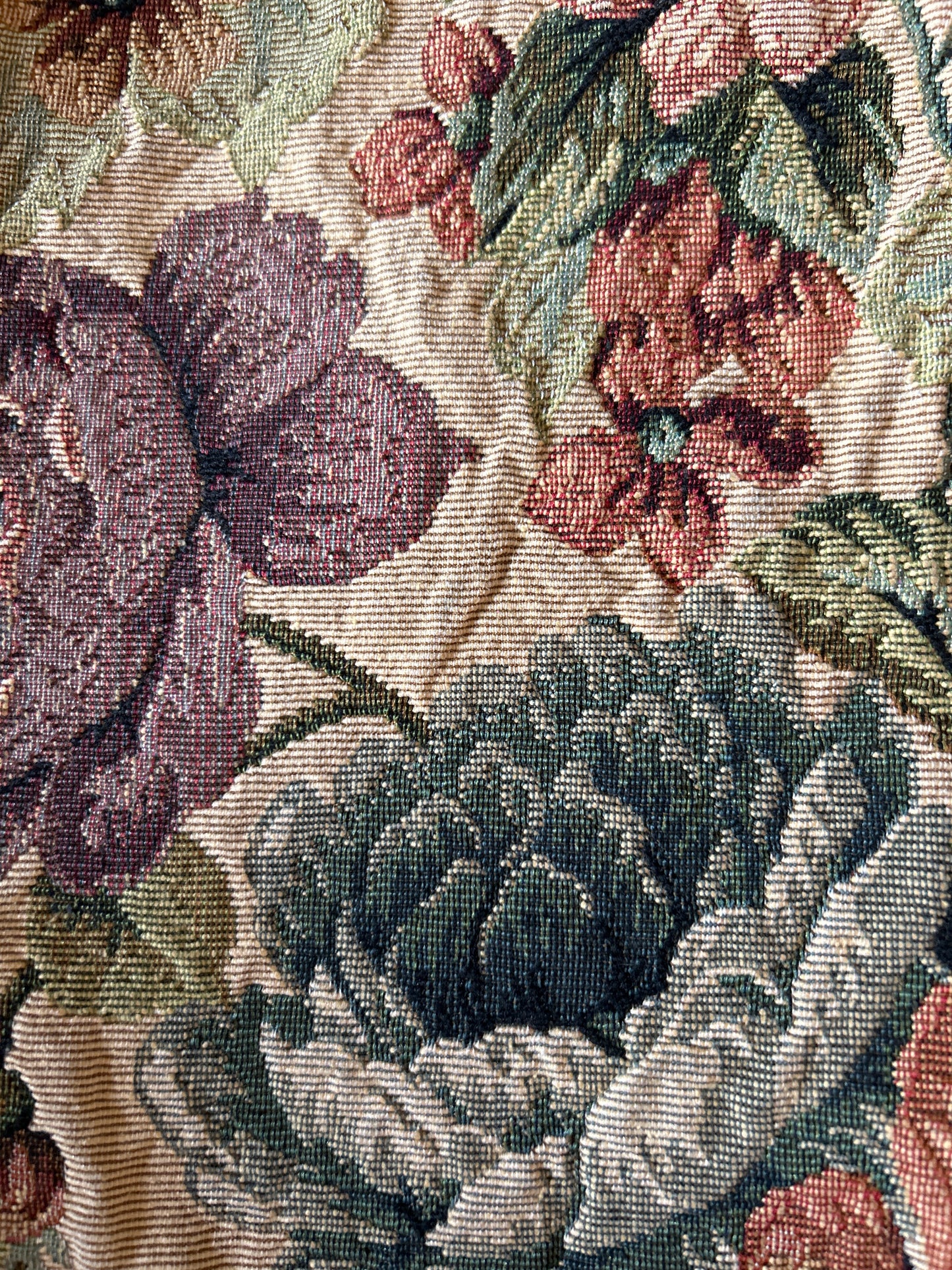 Vintage Jean Wear Floral Vest