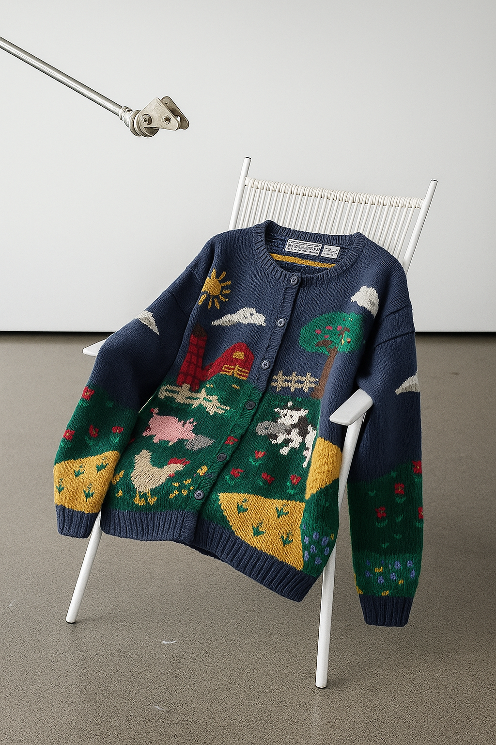 Signatures by Northern Isles Vintage Hand Knit Cardigan