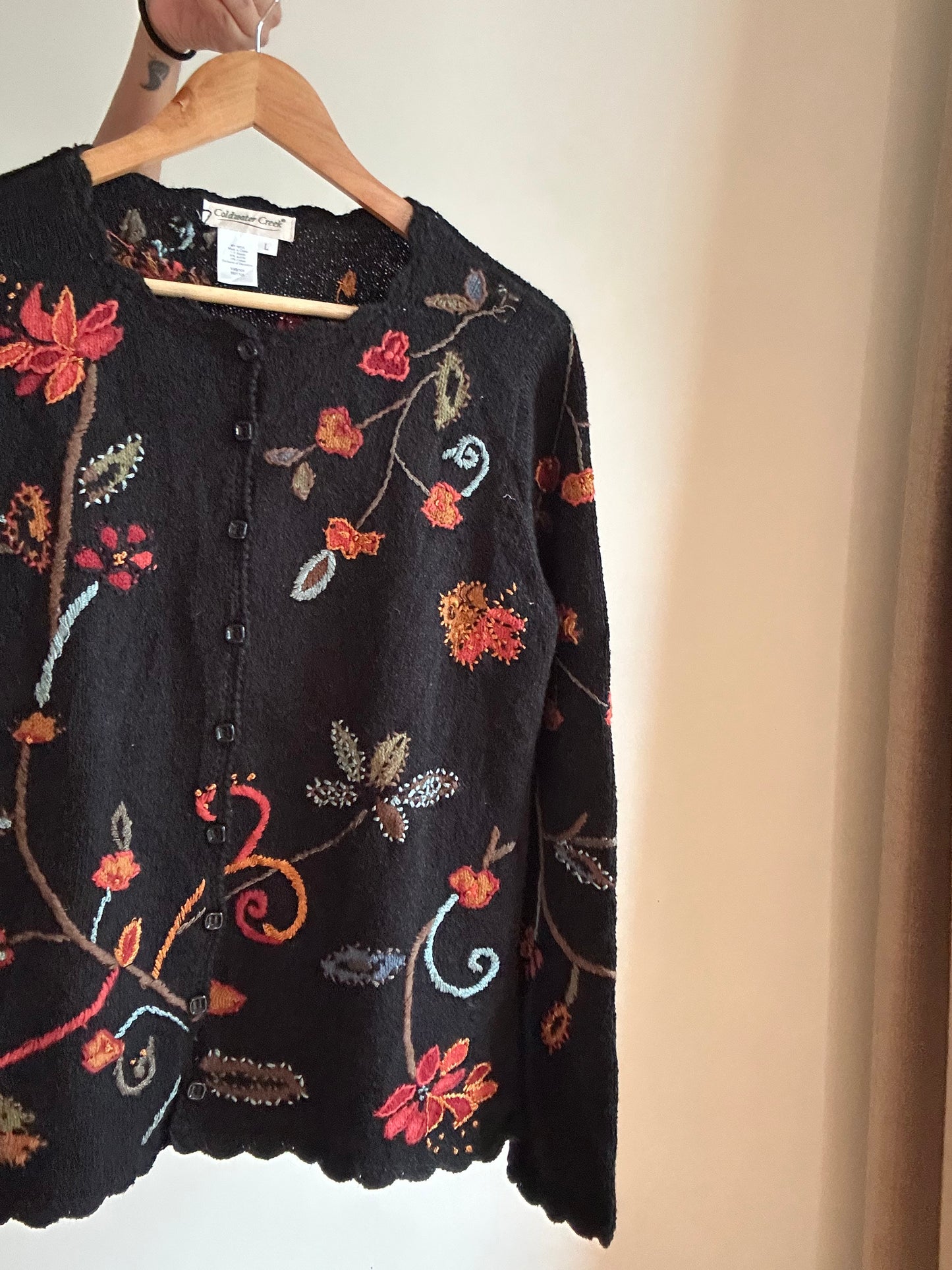 Coldwater Creek Vintage Knit Cardigan