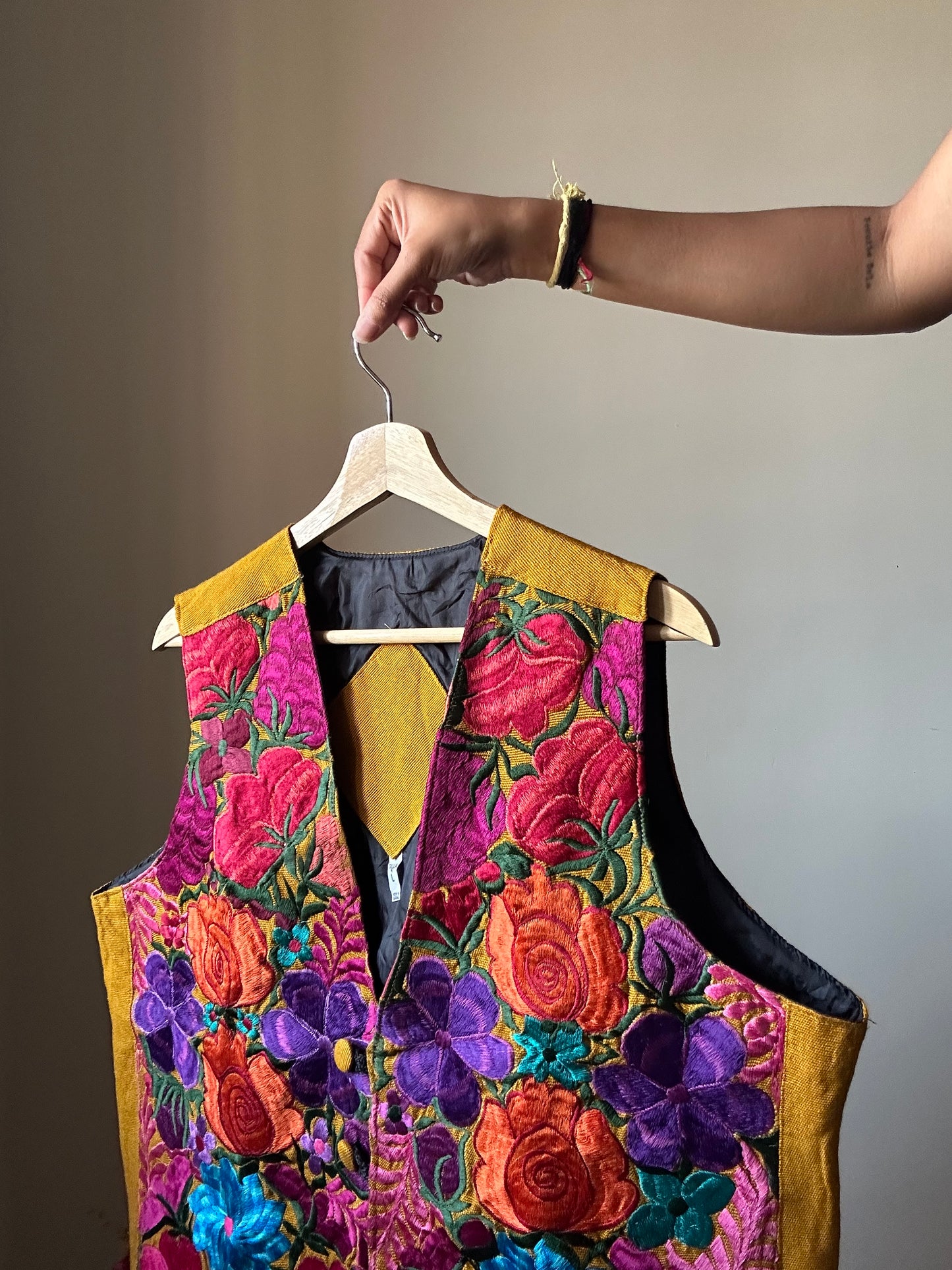 Vintage All Embroidered Vest