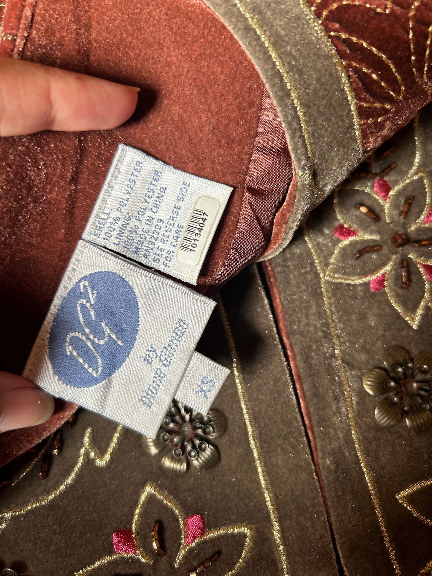 Daine Gilman Vintage Velvet Shaket