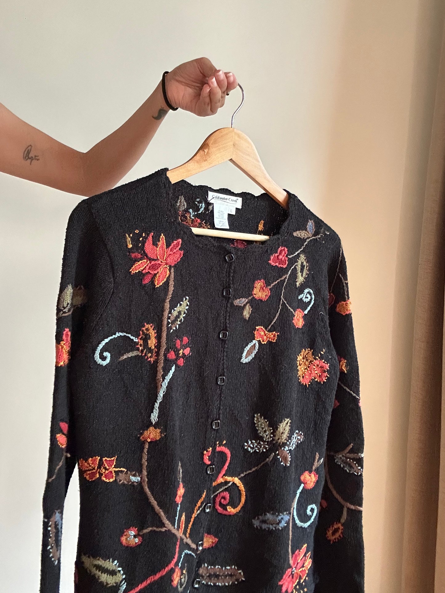 Coldwater Creek Vintage Knit Cardigan