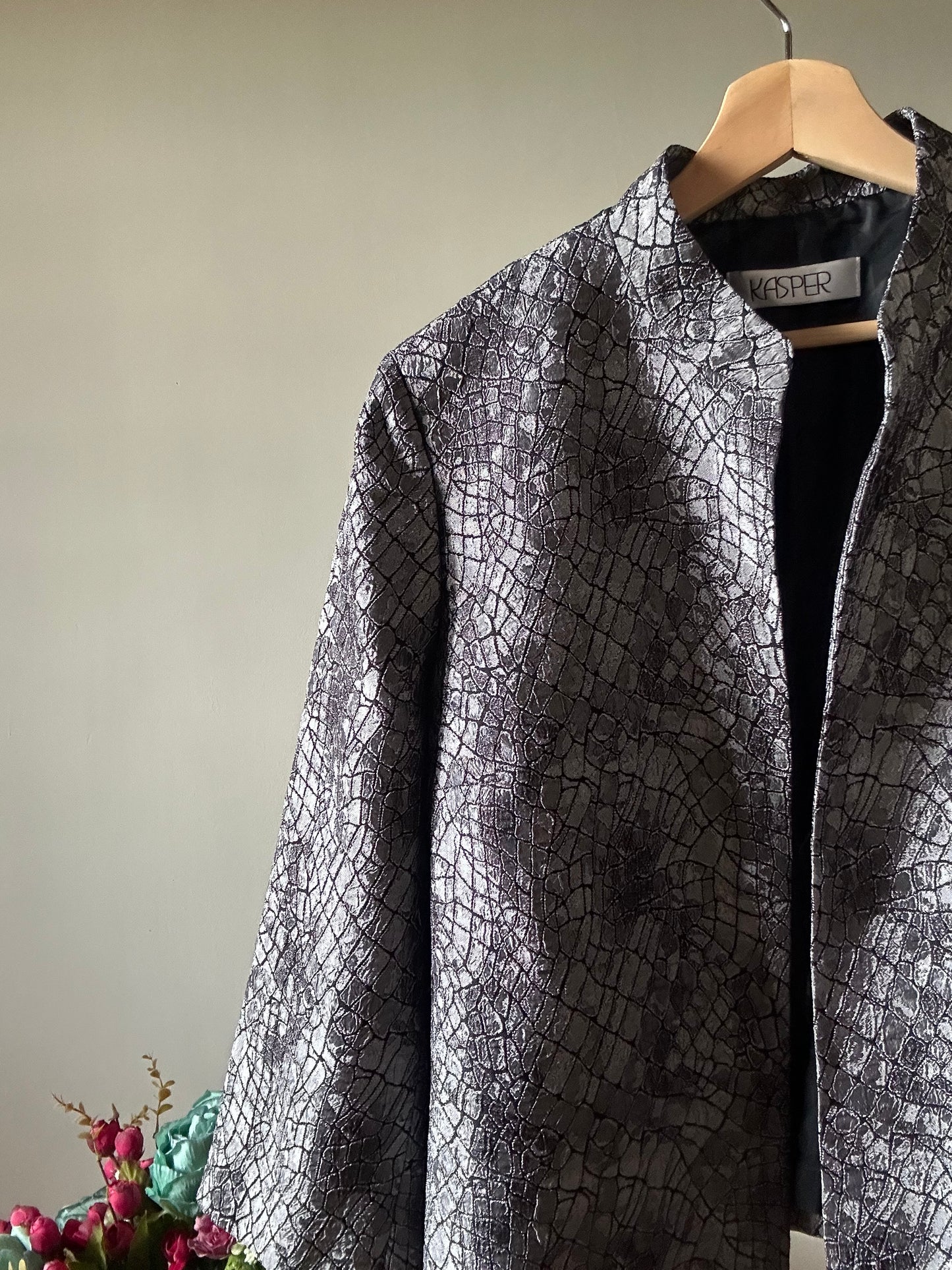 Kasper Vintage Open Front Jacket