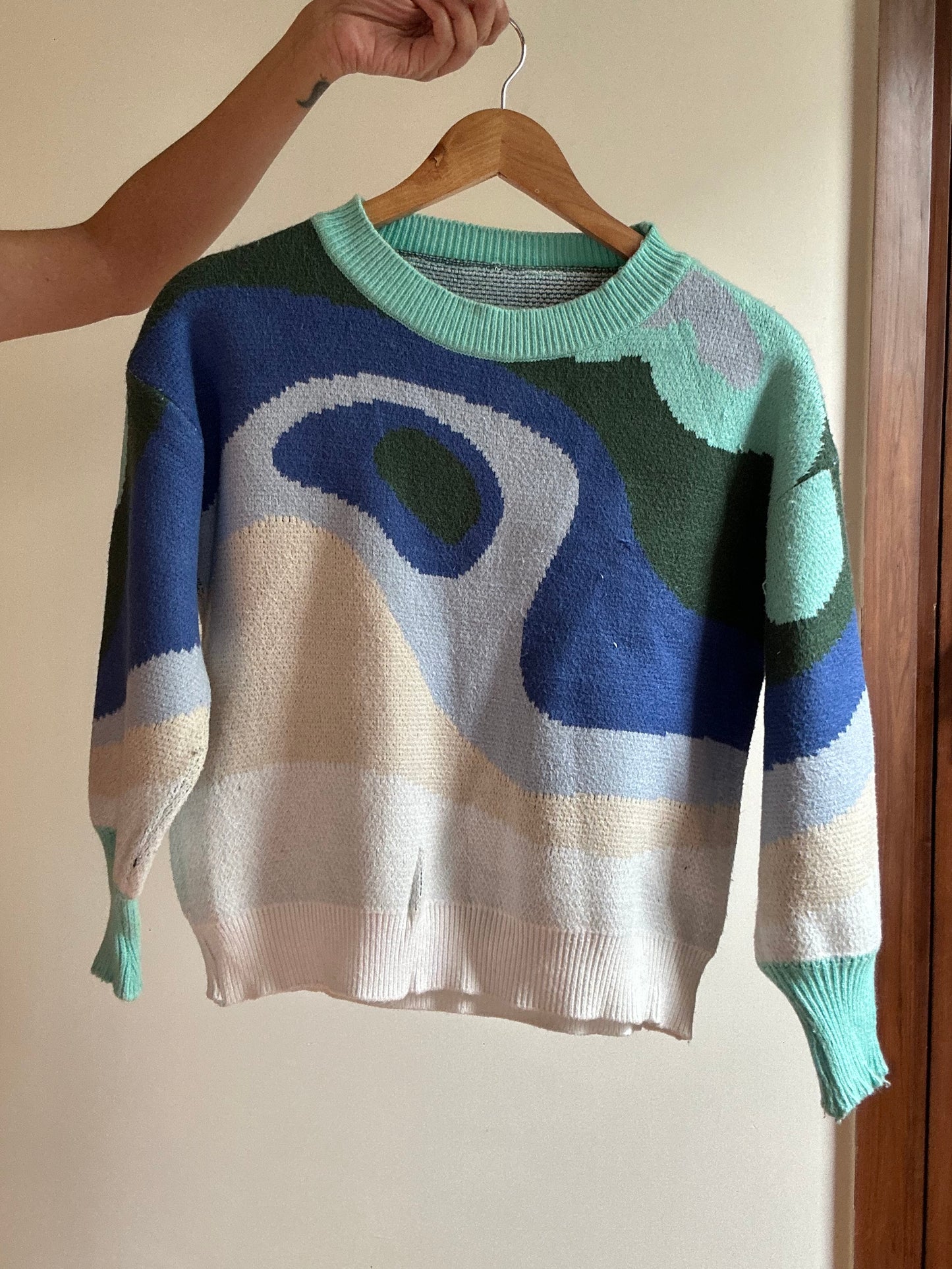 Vintage Water Way Knit Pullover