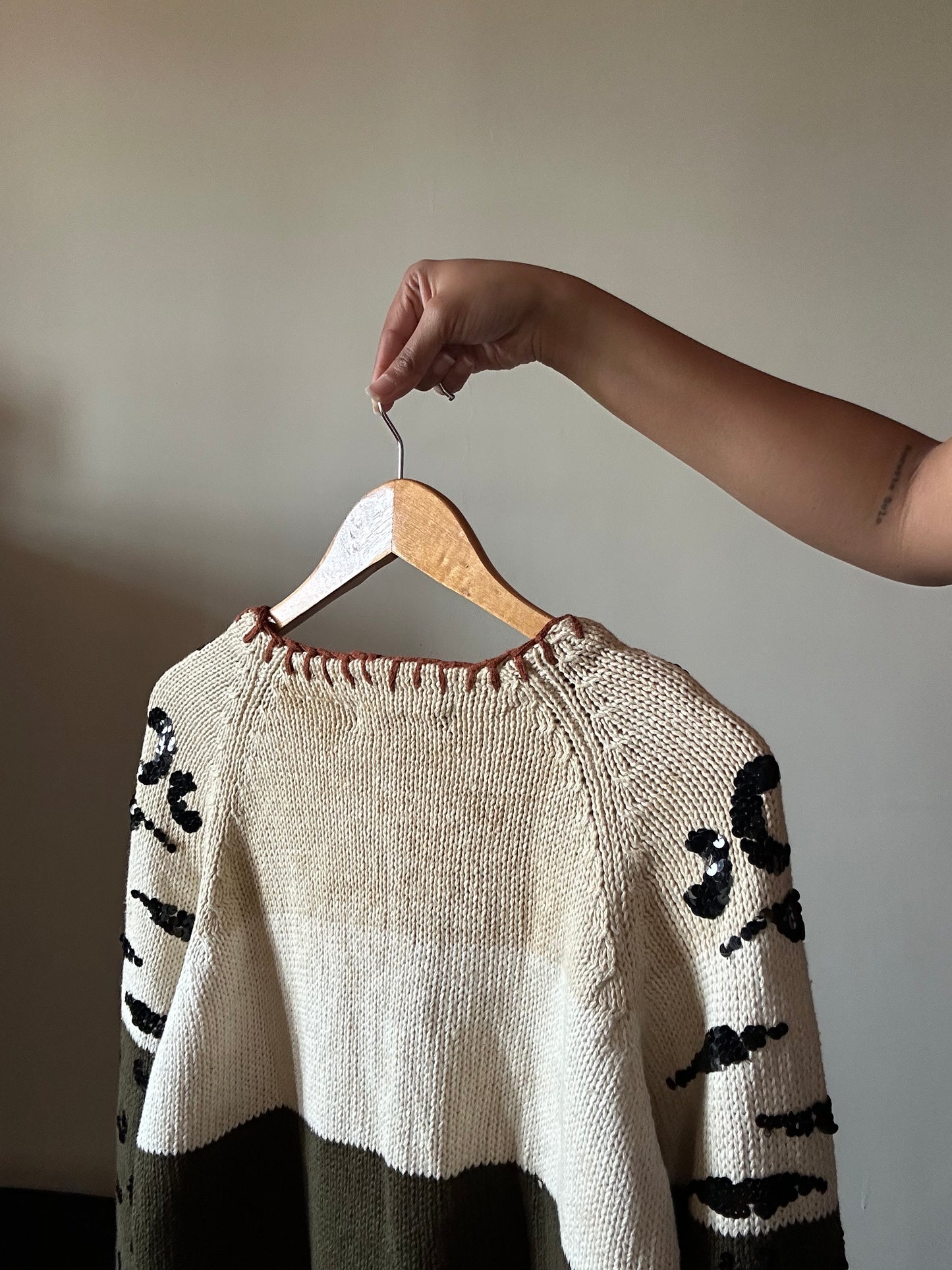 Vintage Work In Progress Knit Cardigan