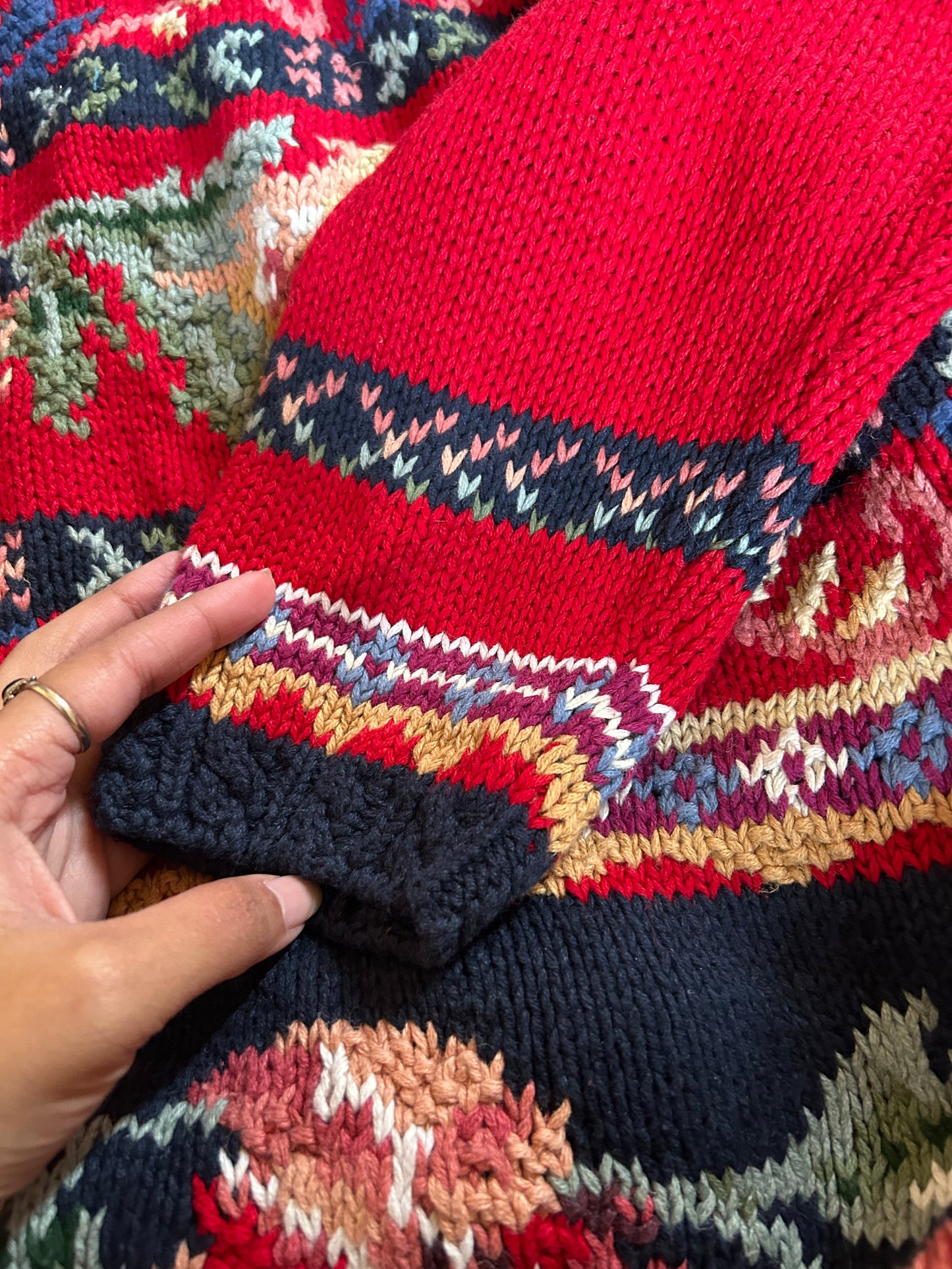 Jacque & Koko Together Vintage Hand Embroidered Pullover