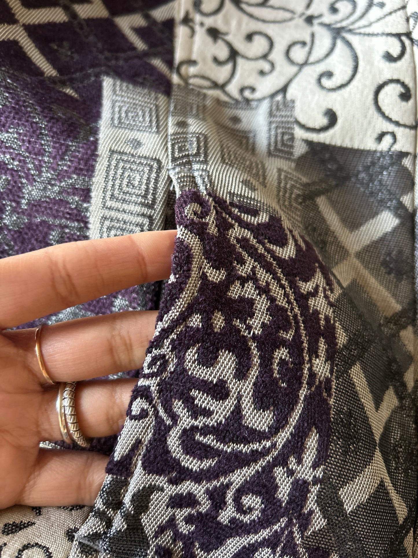 Christopher & Banks Vintage Embroidered Shaket