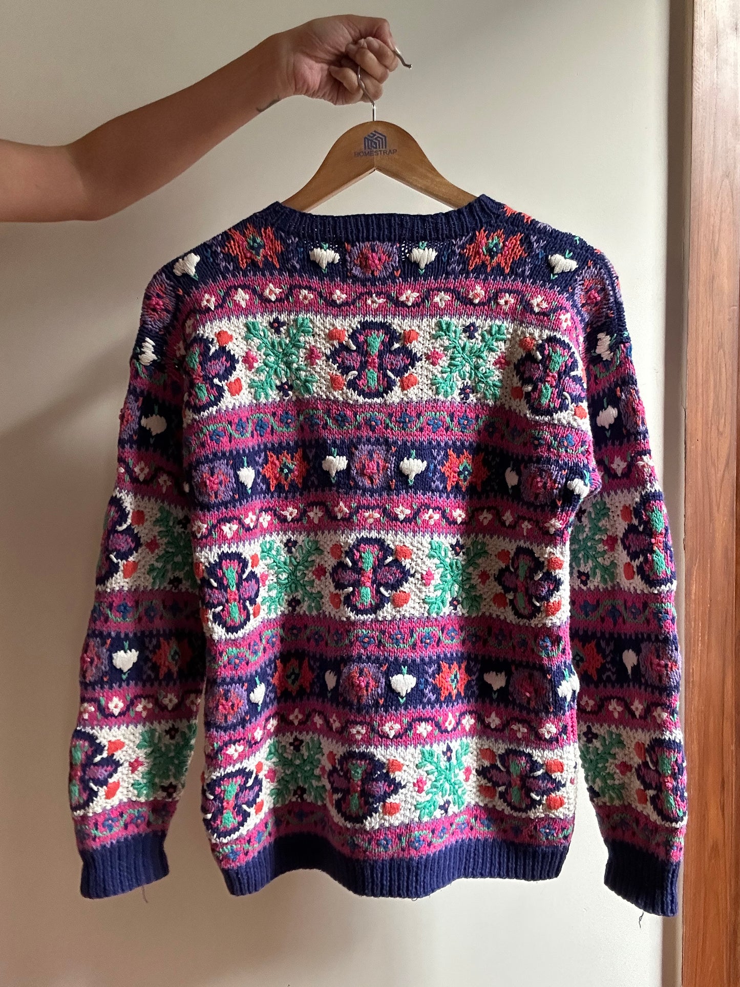 Northern Isles Vintage Hand Knit Pullover