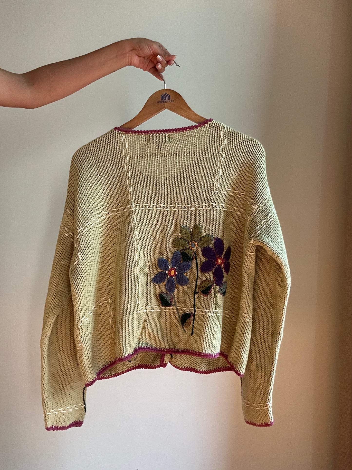 Icelandic Vintage Knit Cardigan