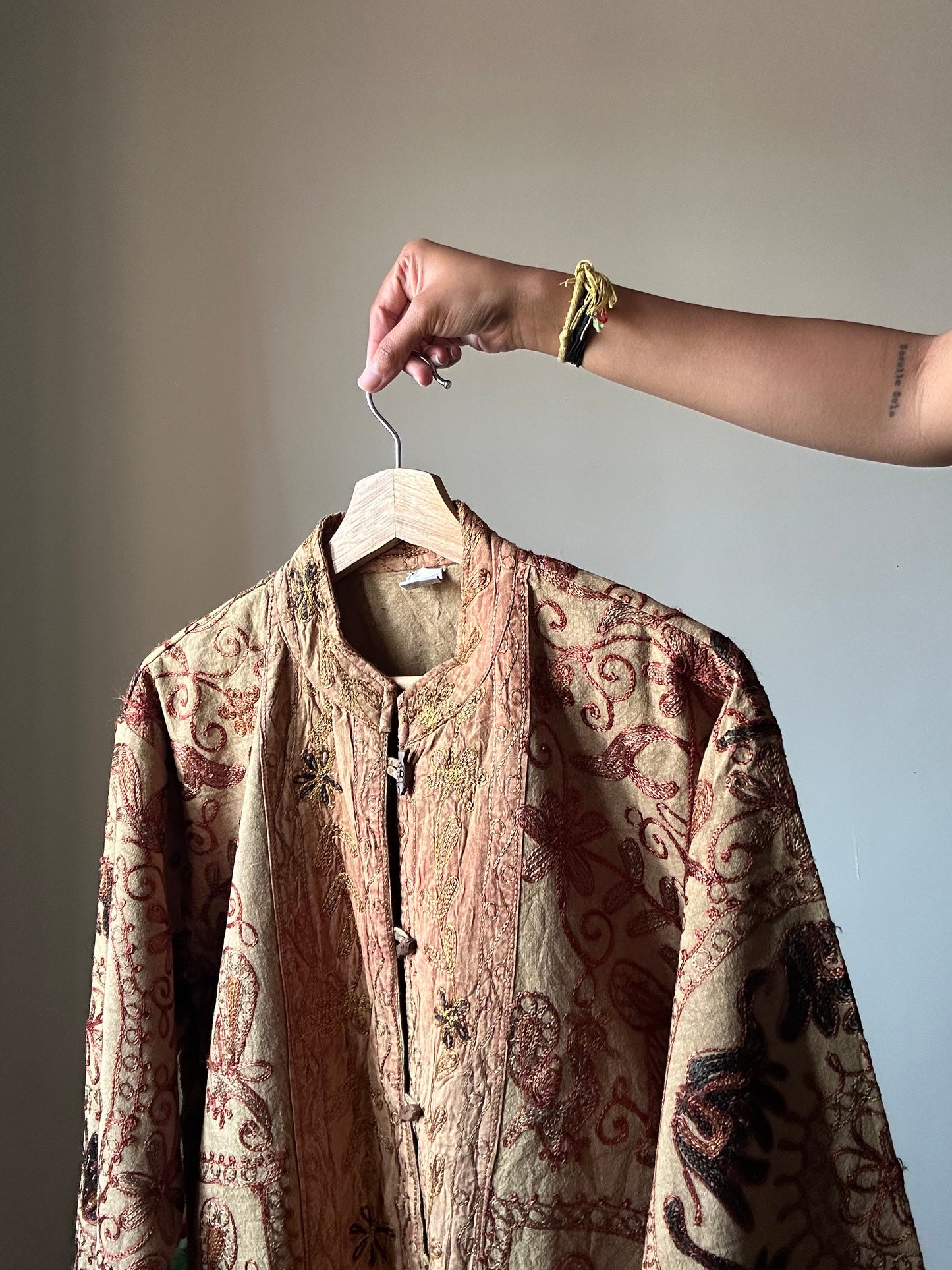 Traditional All Embroidered Shaket