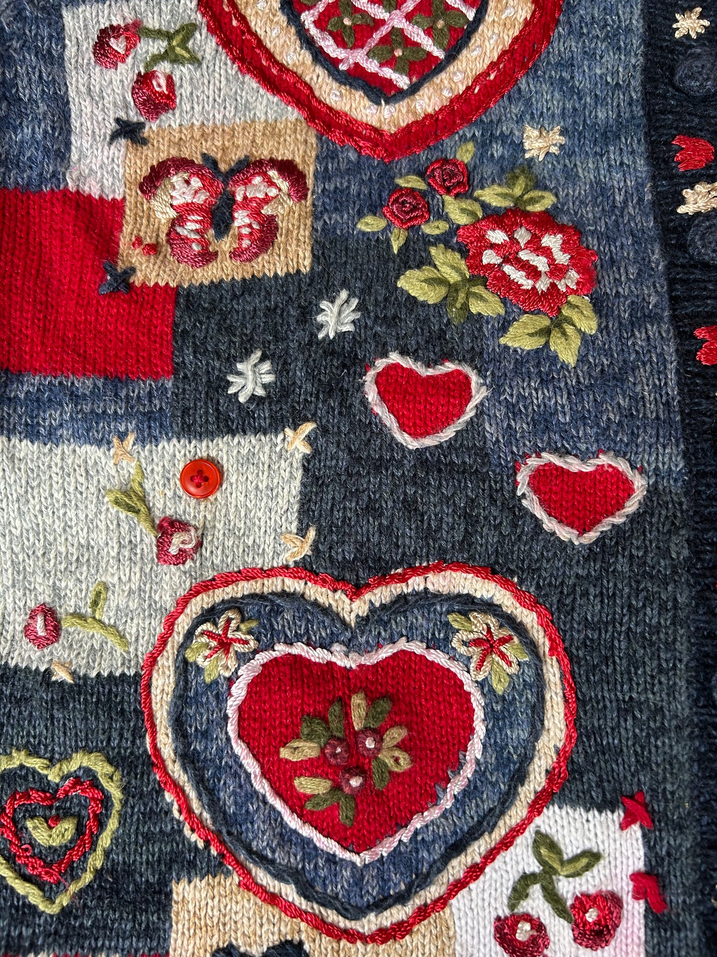 Handloom Collection Vintage Knit Cardigan