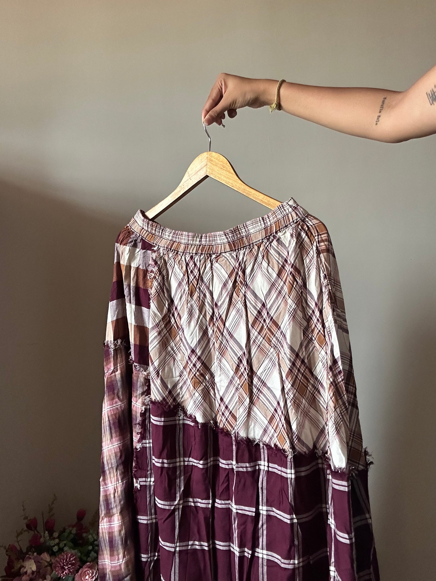 Vintage CATO Patchwork Skirt