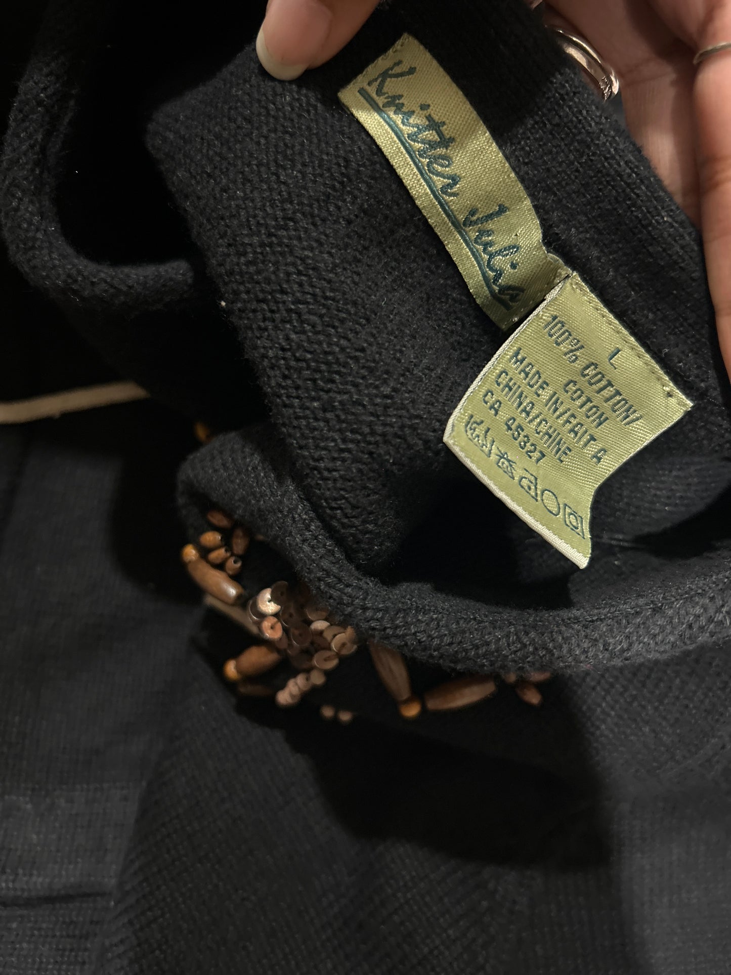 Knitter Julia Vintage Knit Cardigan