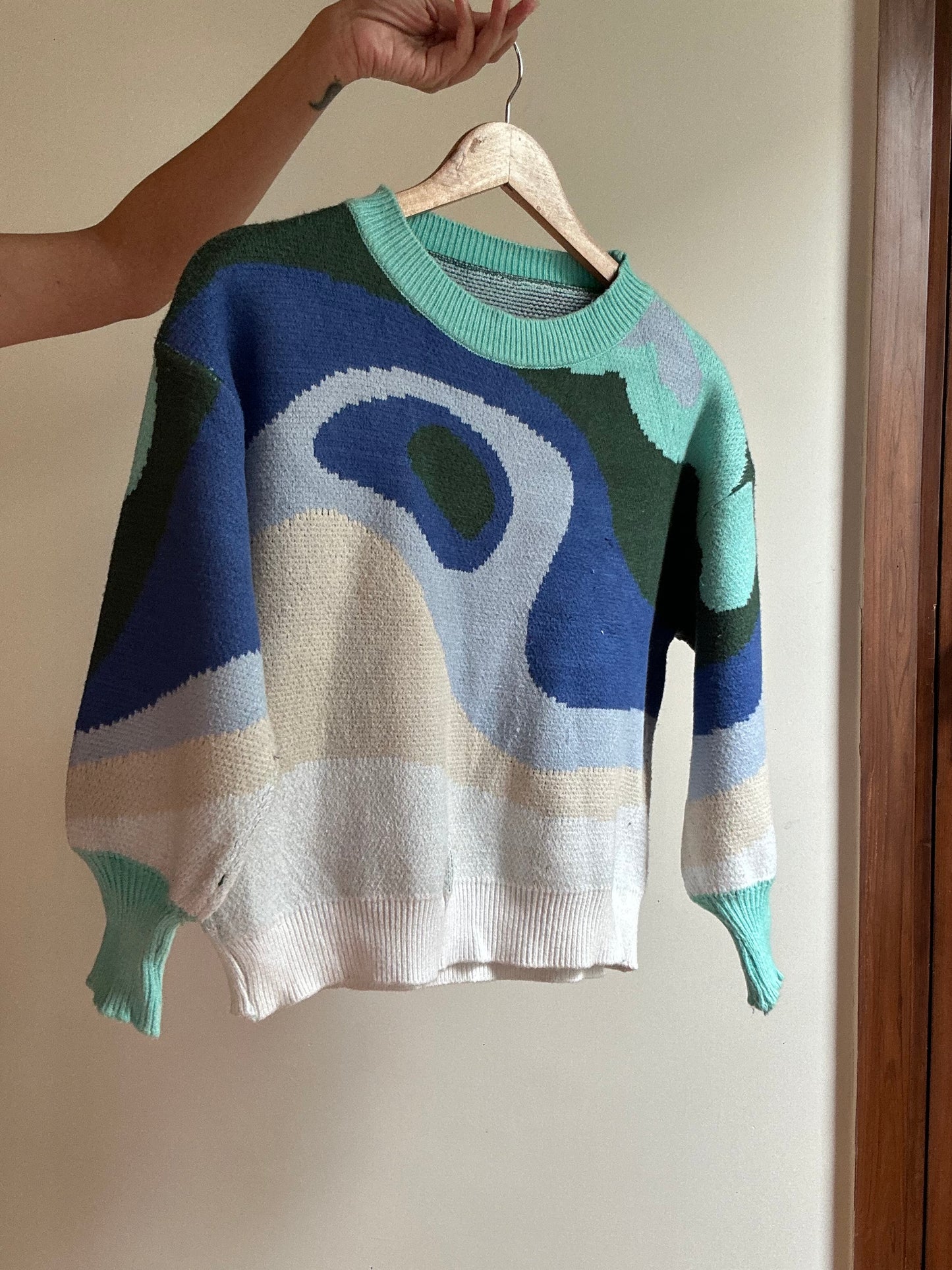 Vintage Water Way Knit Pullover