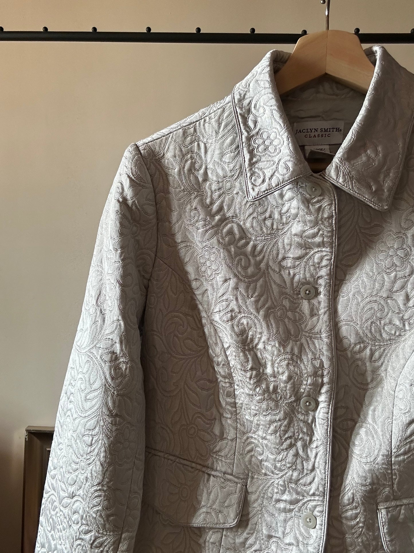 Jaclyn Smith Vintage Fully Embroidered Jacket