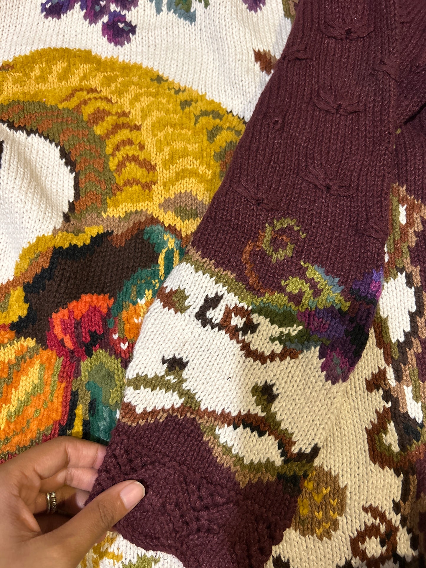 Marisa Christina Hand Knit Pullover