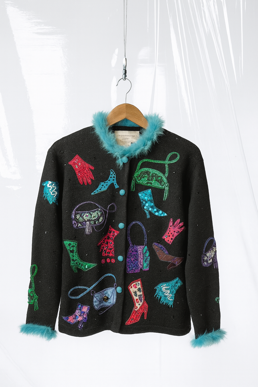 Design Options By Philip & Jane Gordon Vintage Knit Cardigan