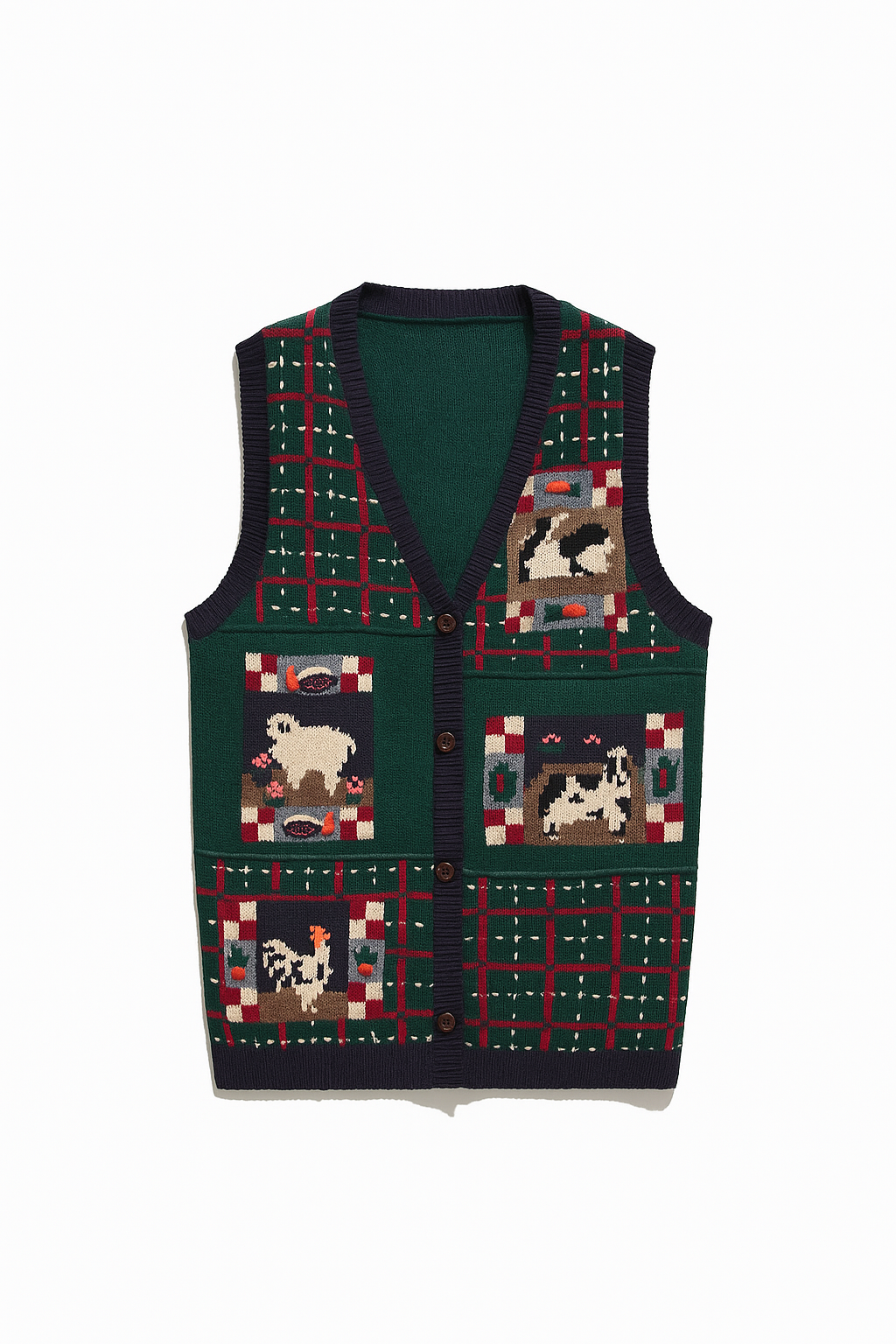 Capacity Vintage Knit Vest