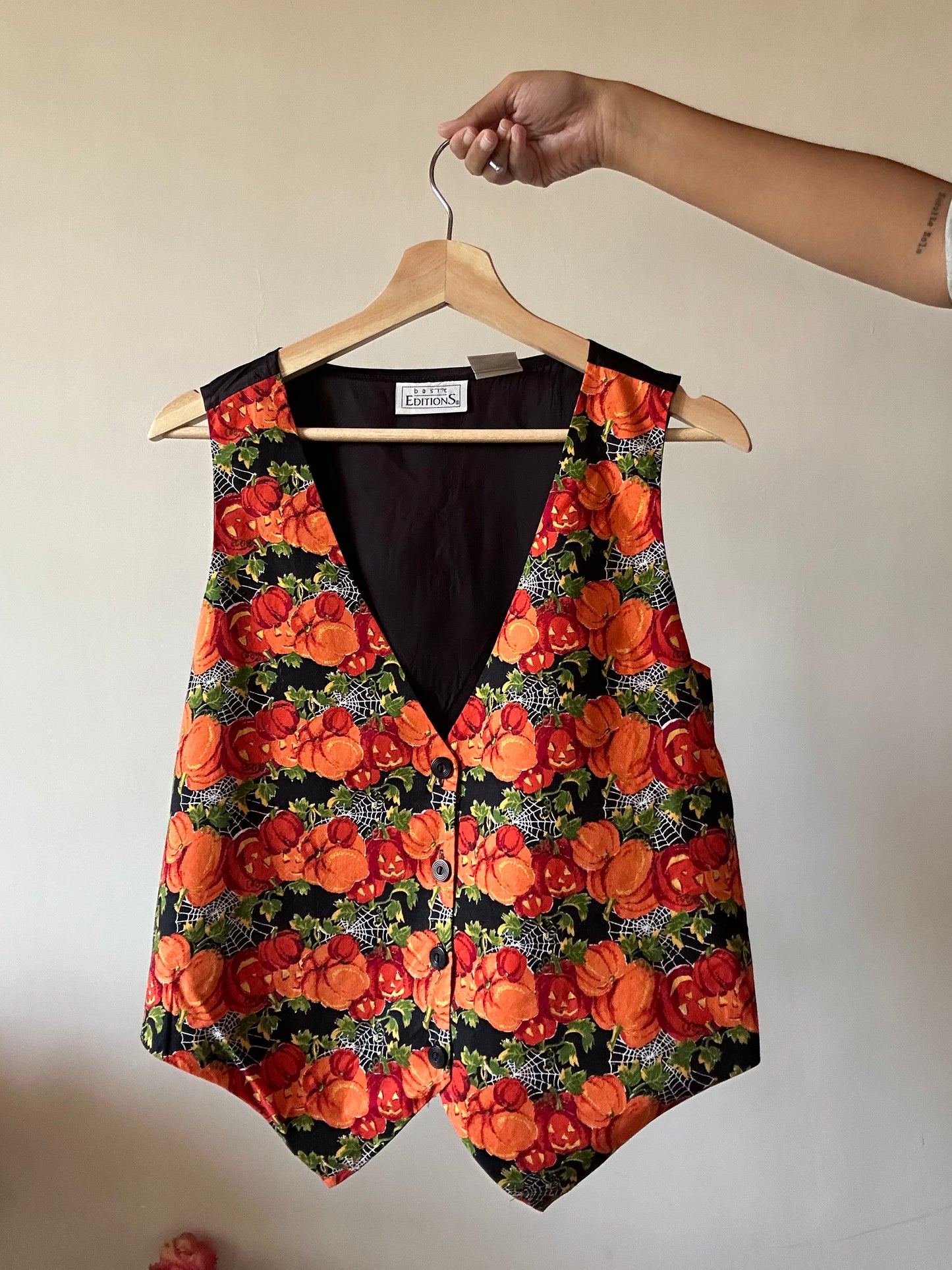 Vintage Basic Editions Halloween Vest