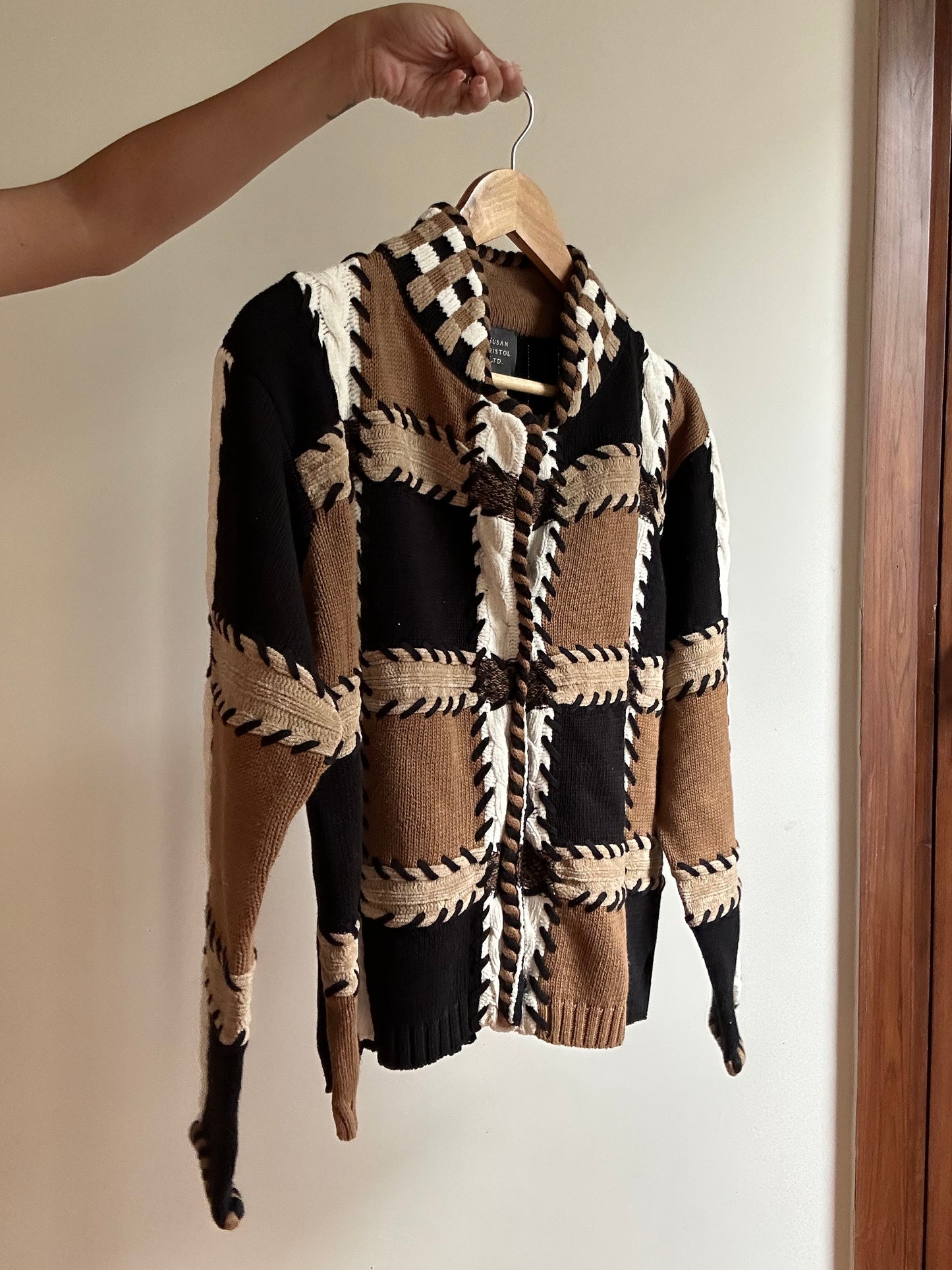 Susan Bristol Vintage Knit Cardigan