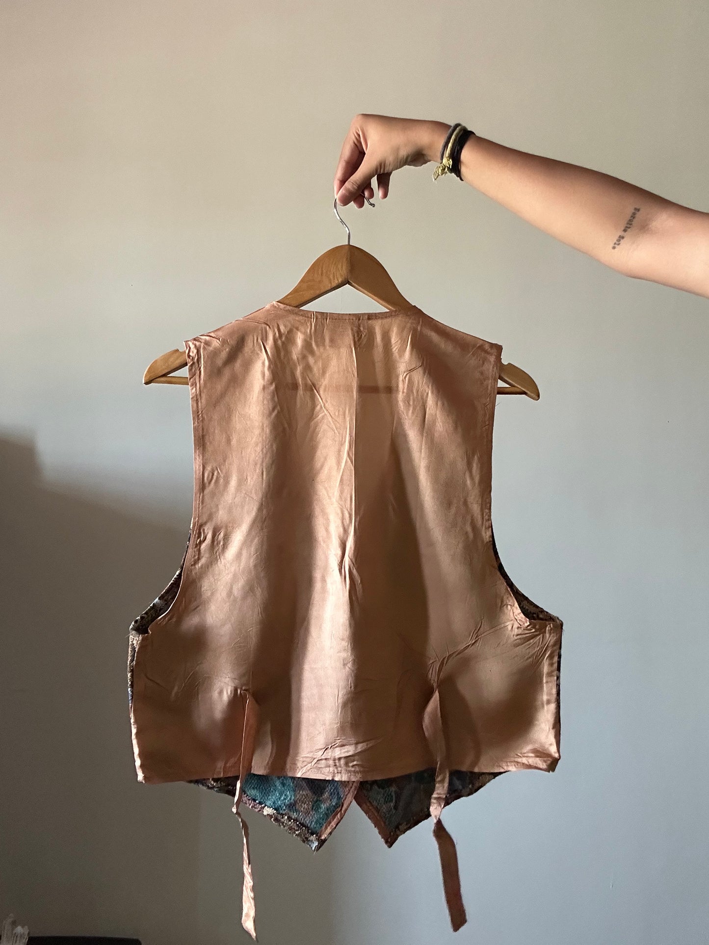 Facets By Mirror Vintage Vest