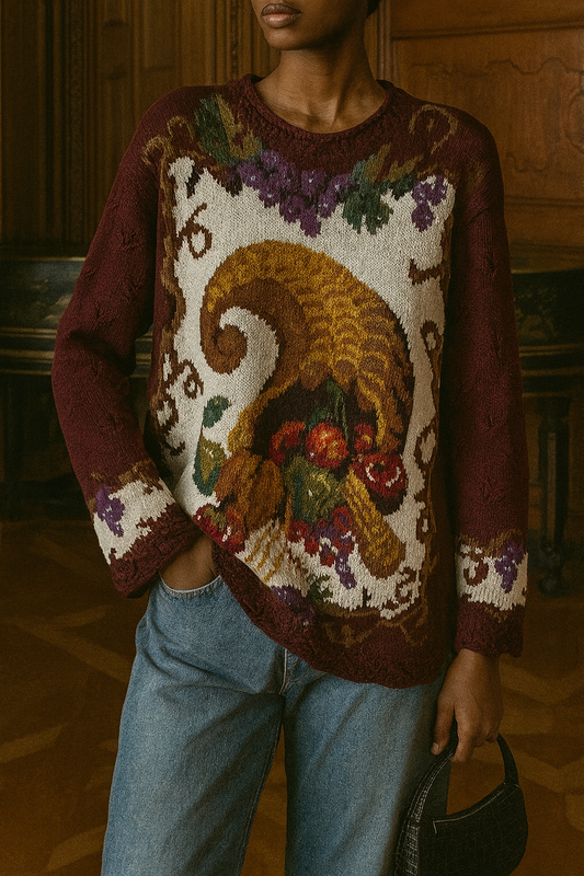 Marisa Christina Hand Knit Pullover