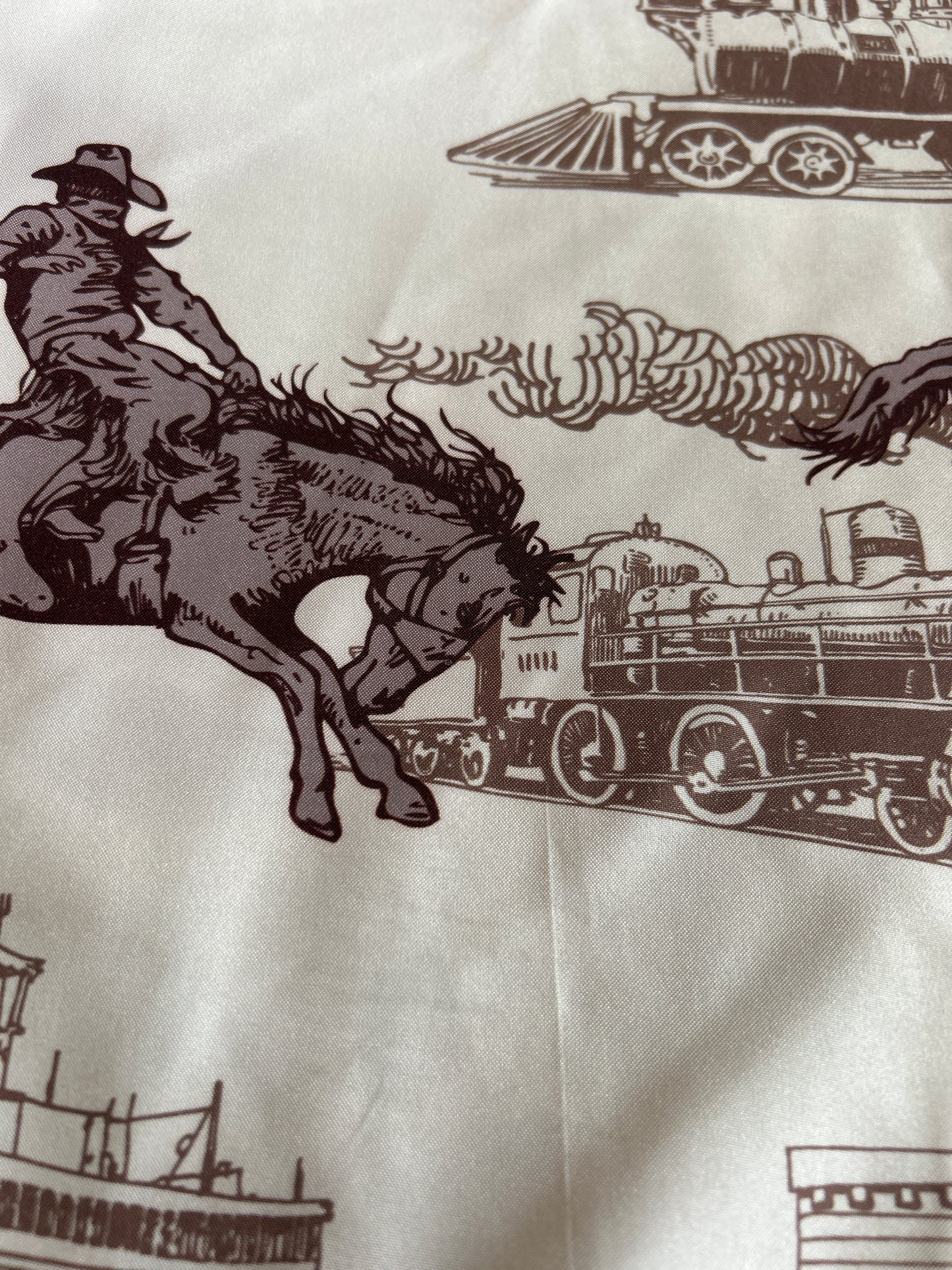 Vintage SHEIN Abstract Print Shirt