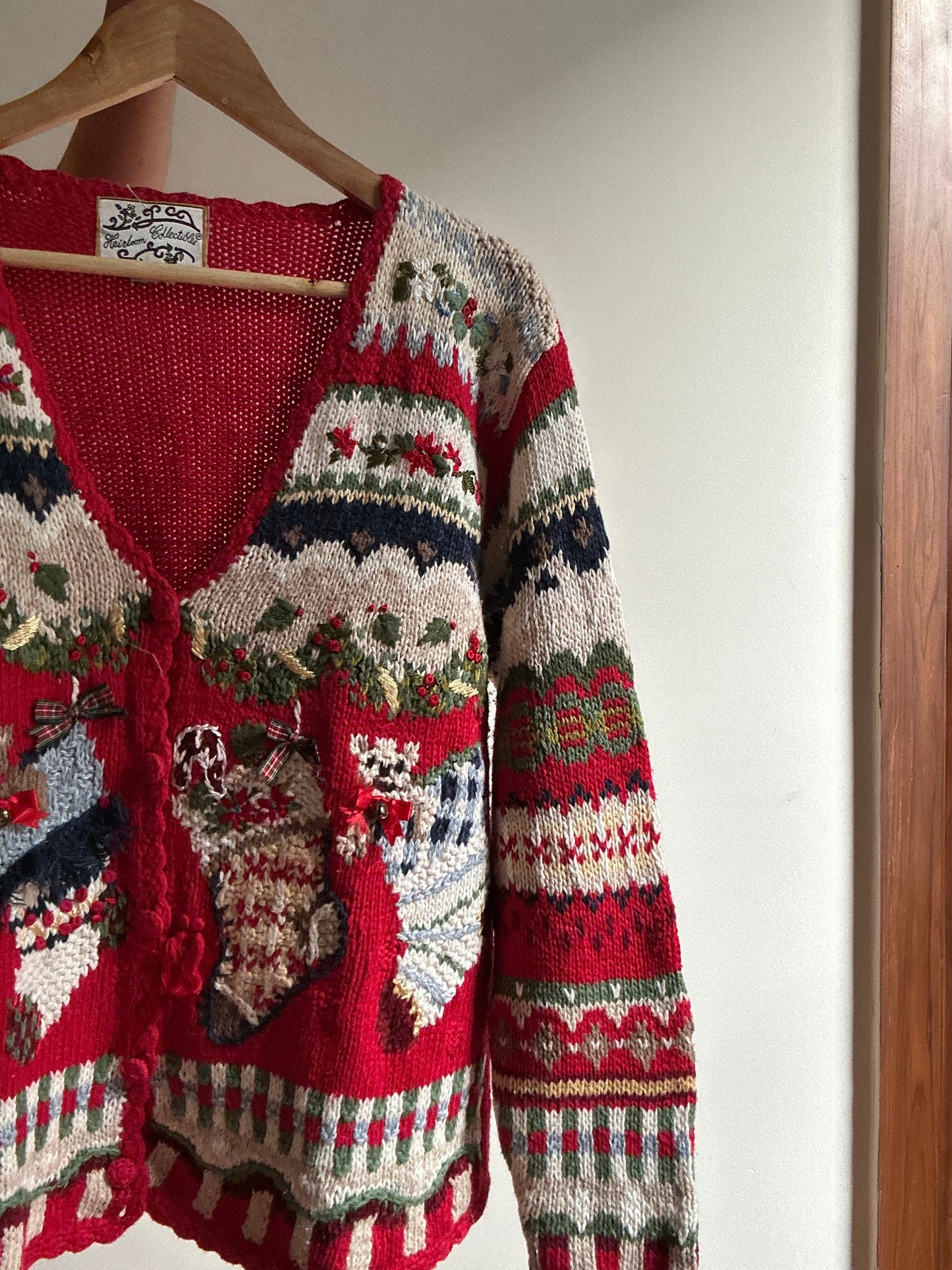 Vintage Handloom Collection Knit Cardigan
