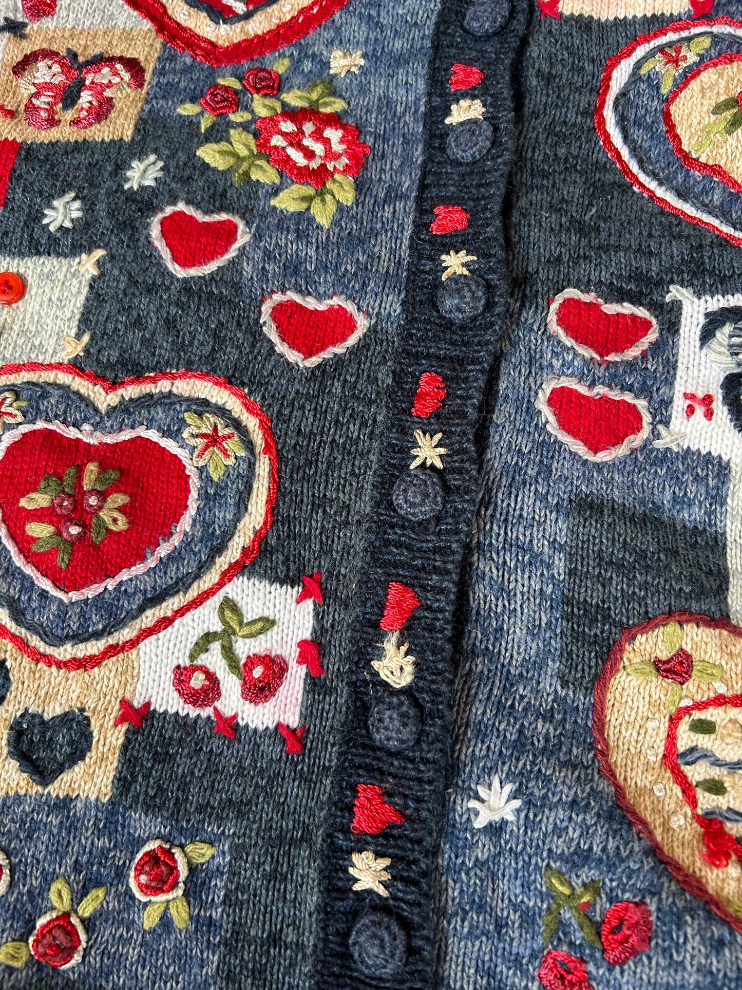 Handloom Collection Vintage Knit Cardigan