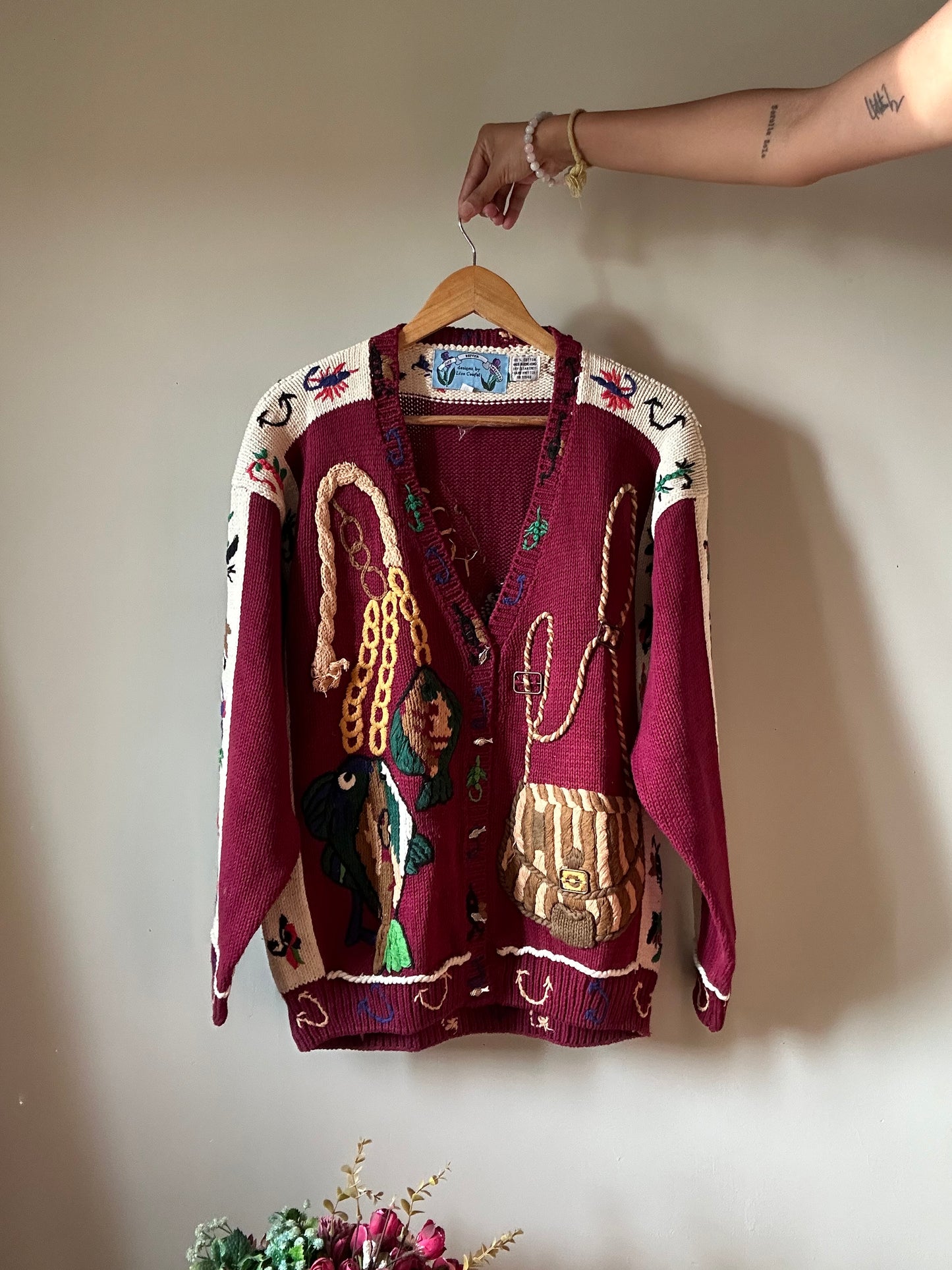 Just Better Sweaters Vintage HandKnit Cardigan