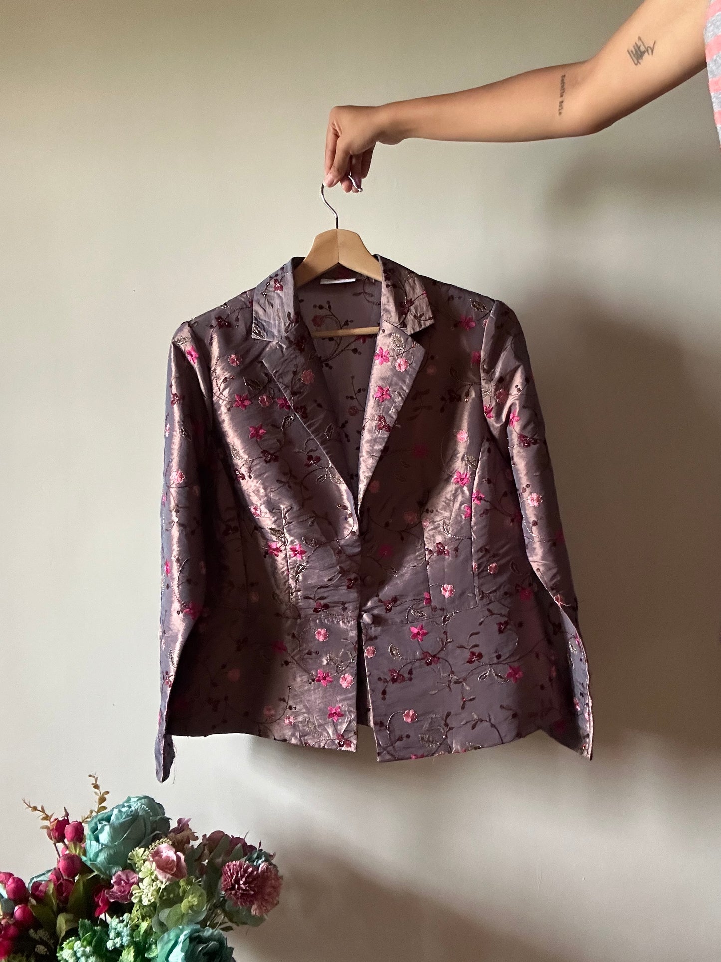 Yessica Vintage All Embroidered Shirt