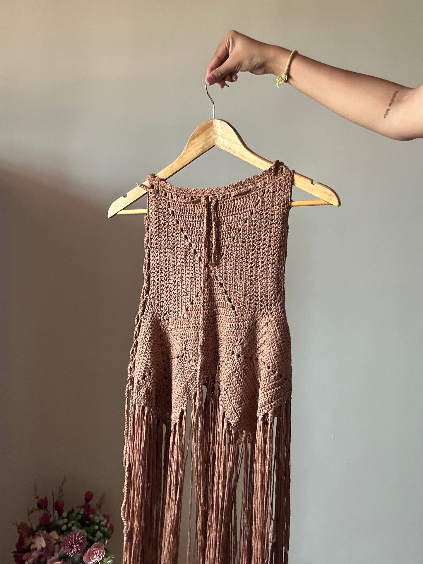 Love Sense Vintage Crochet  Skirt