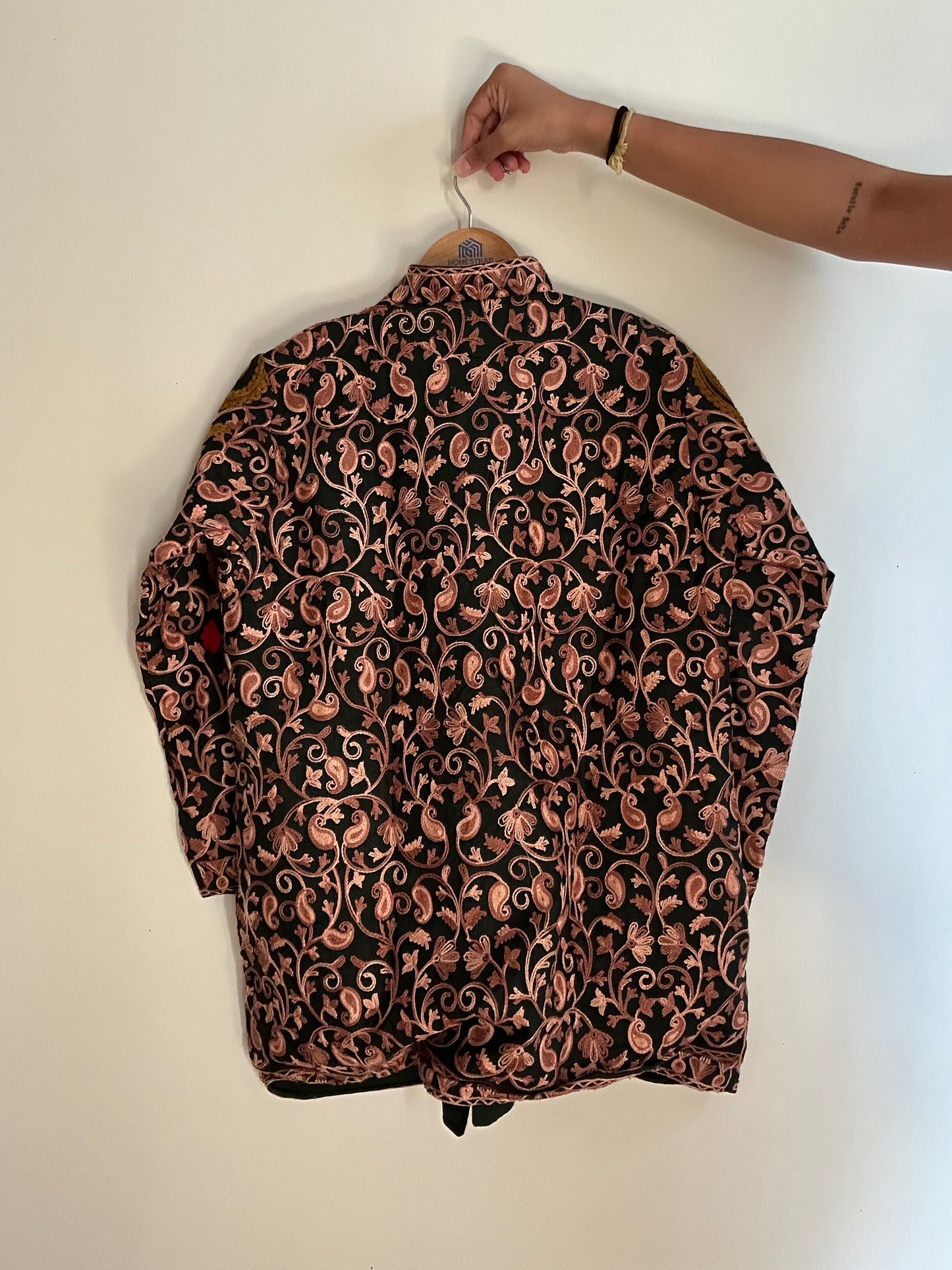 Fully Embroidered Vintage Shaket