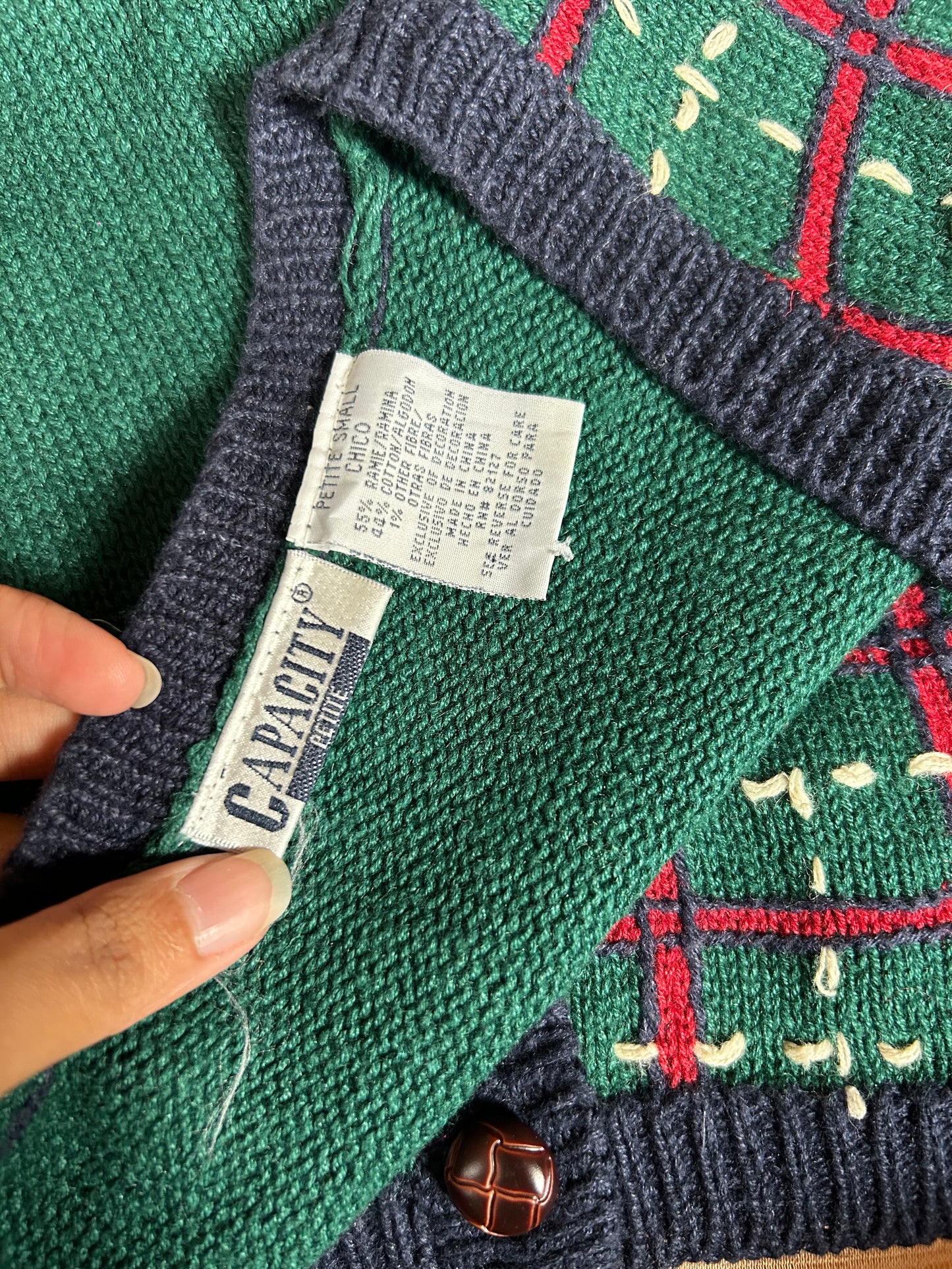 Capacity Vintage Knit Vest