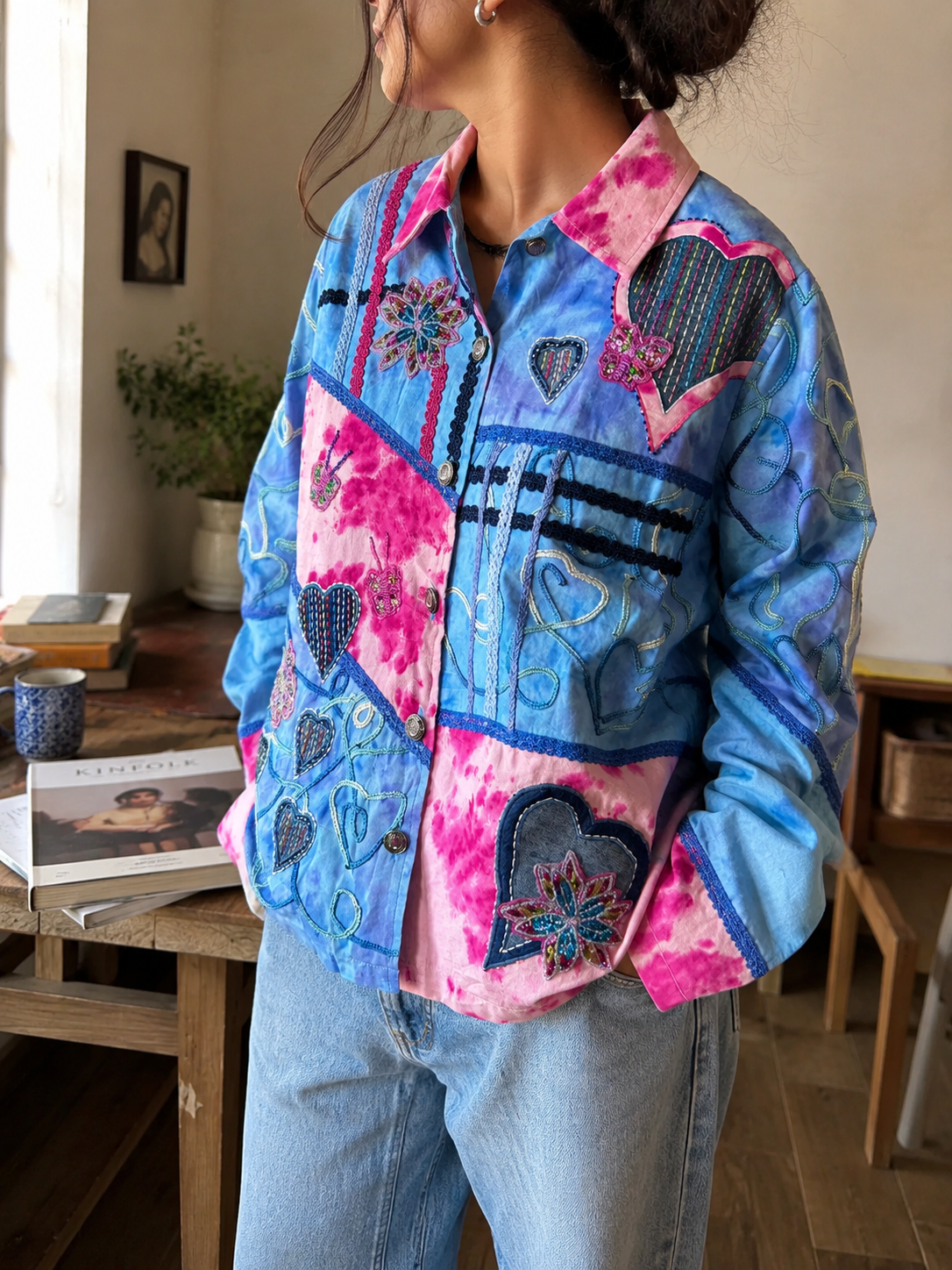 Love Notes Patchwork Jacket