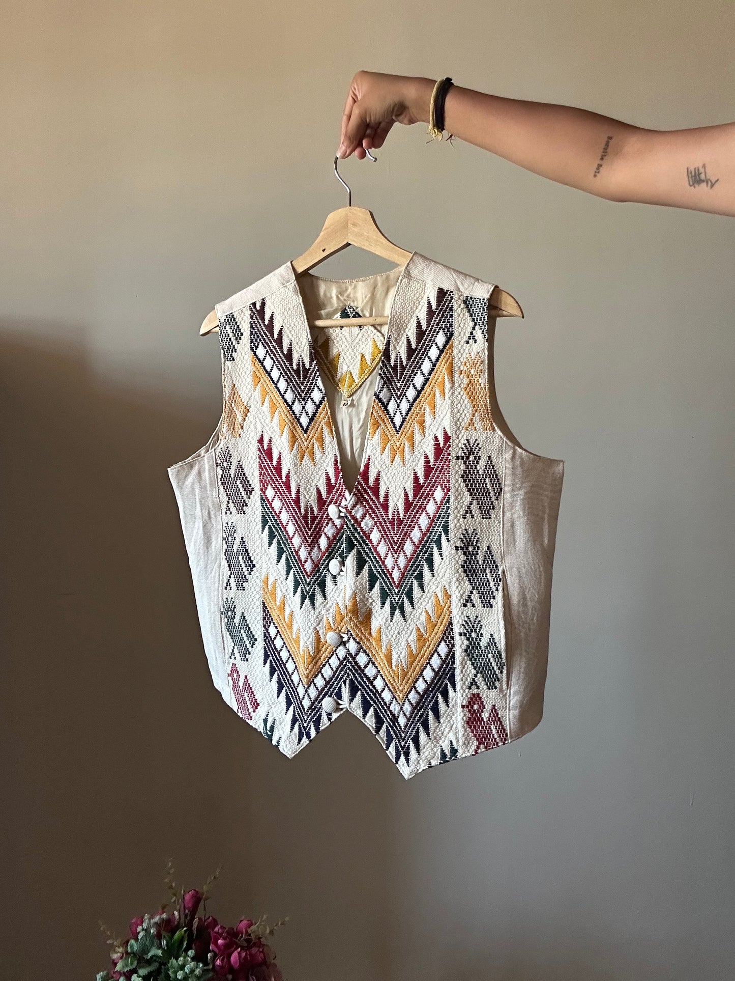 Vintage Talla All Weaved Vest