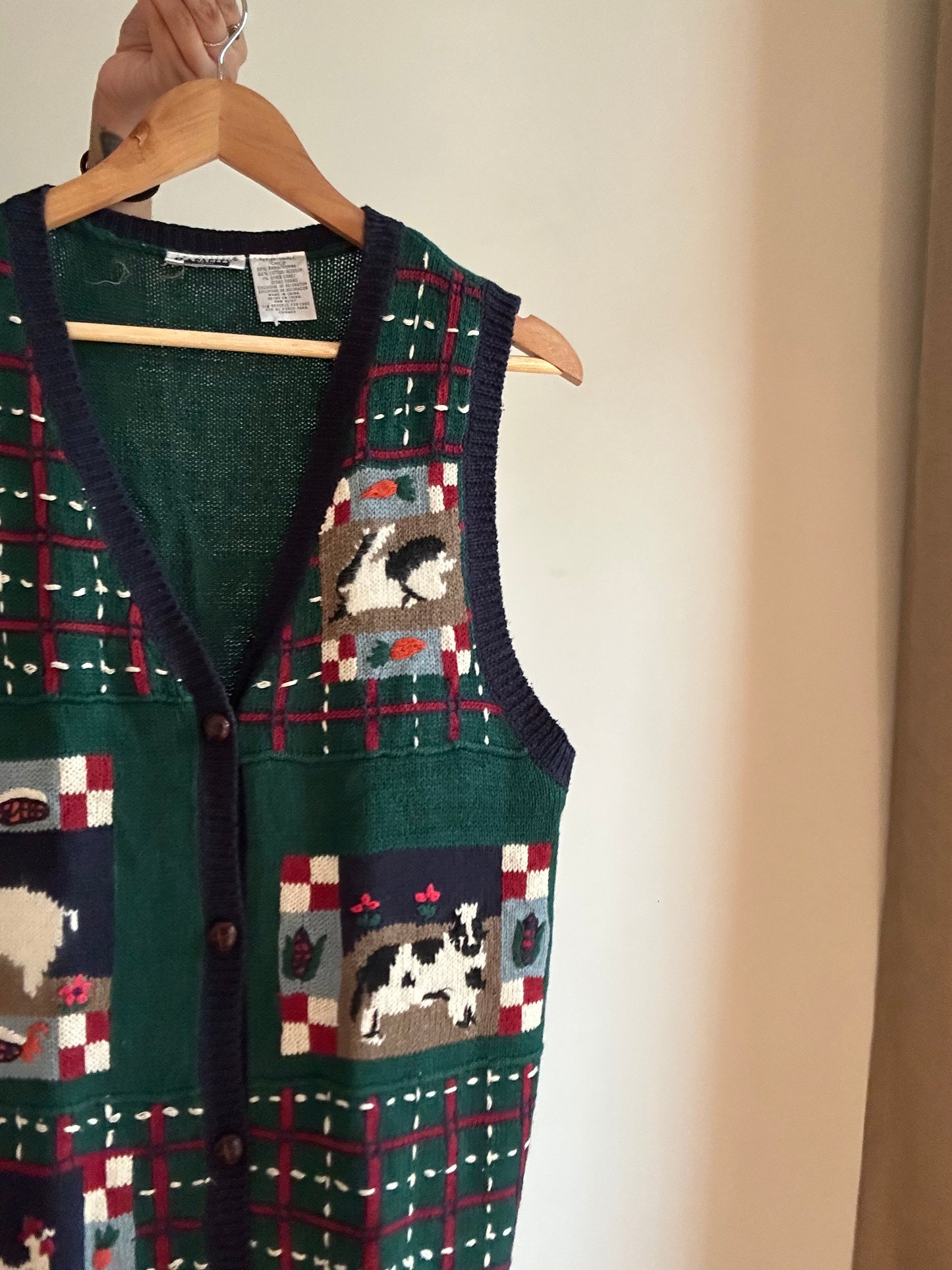 Capacity Vintage Knit Vest