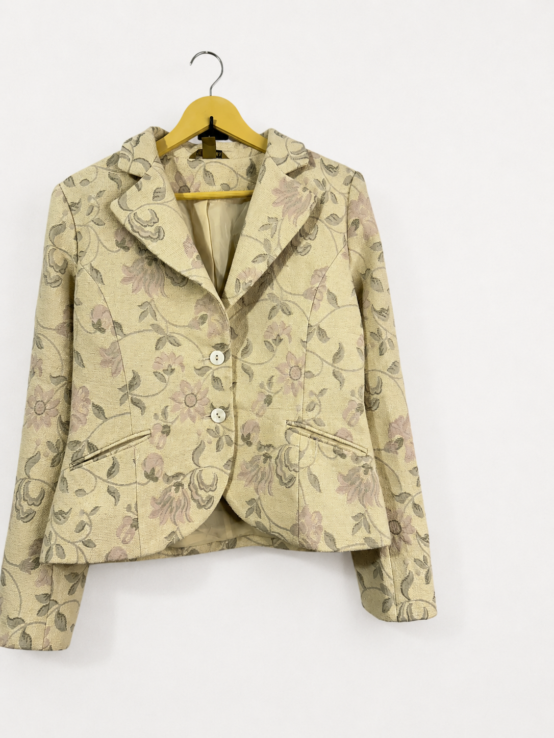 Vintage Tapestry Floral Blazer
