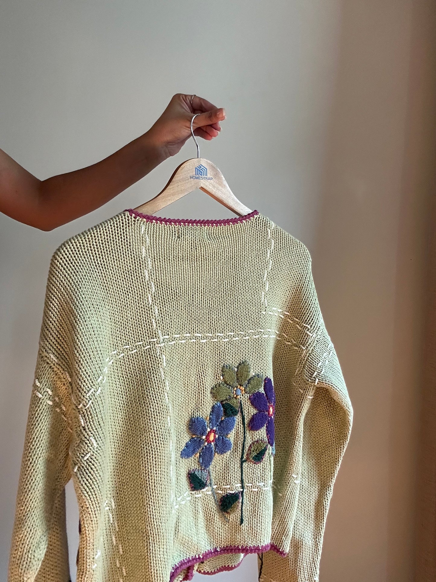 Icelandic Vintage Knit Cardigan