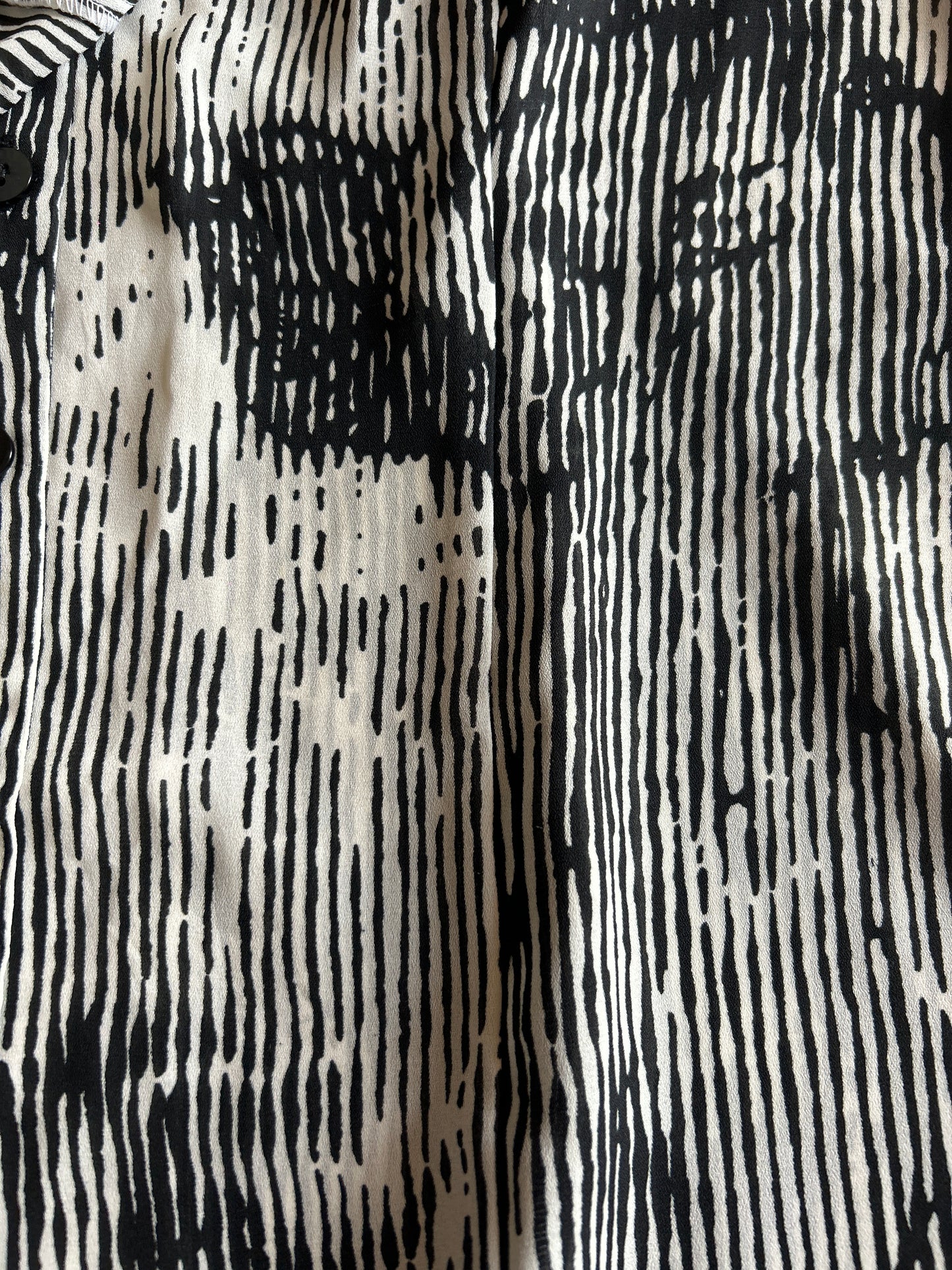 Vintage Abstract Print Shirt