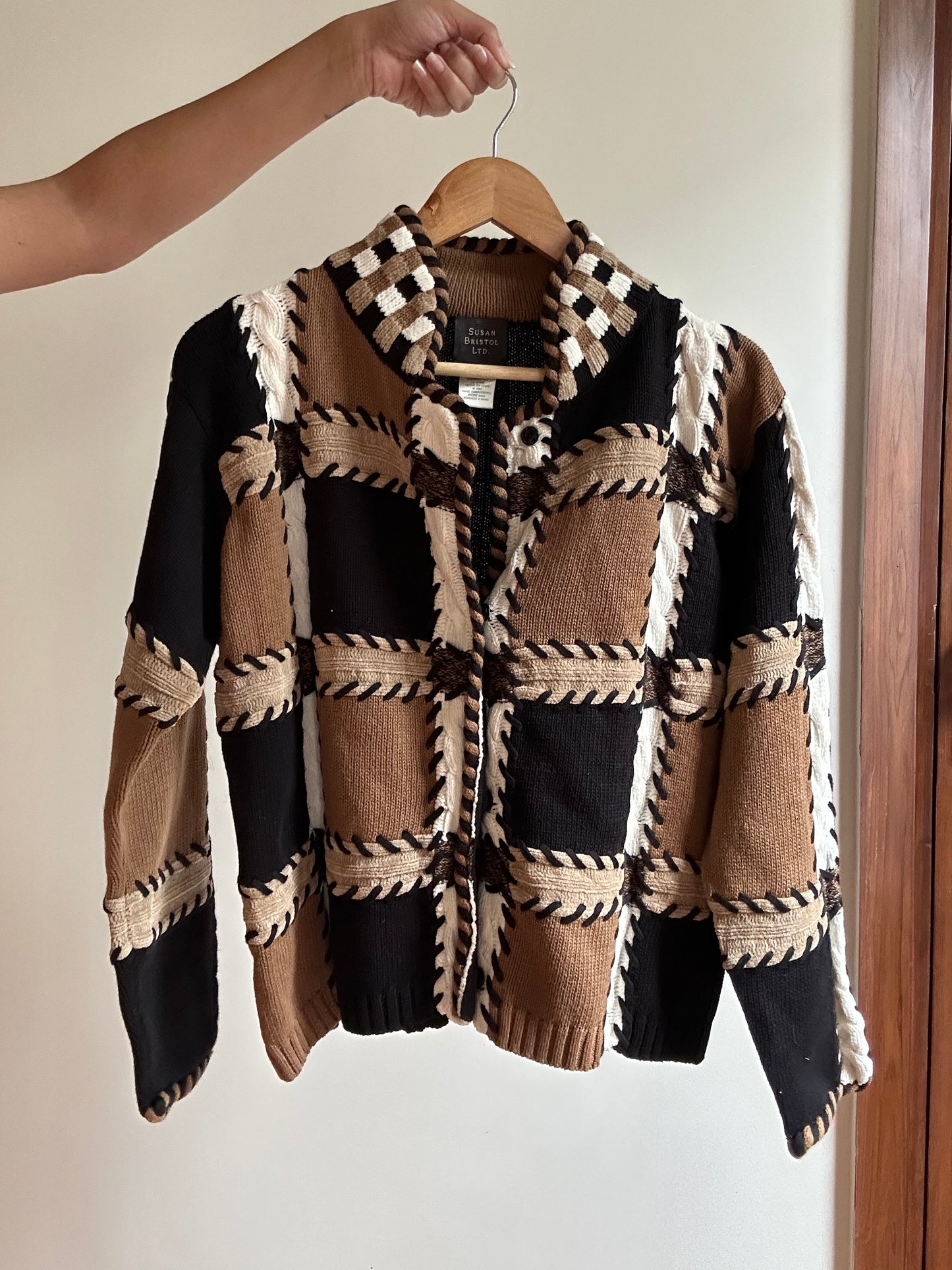 Susan Bristol Vintage Knit Cardigan