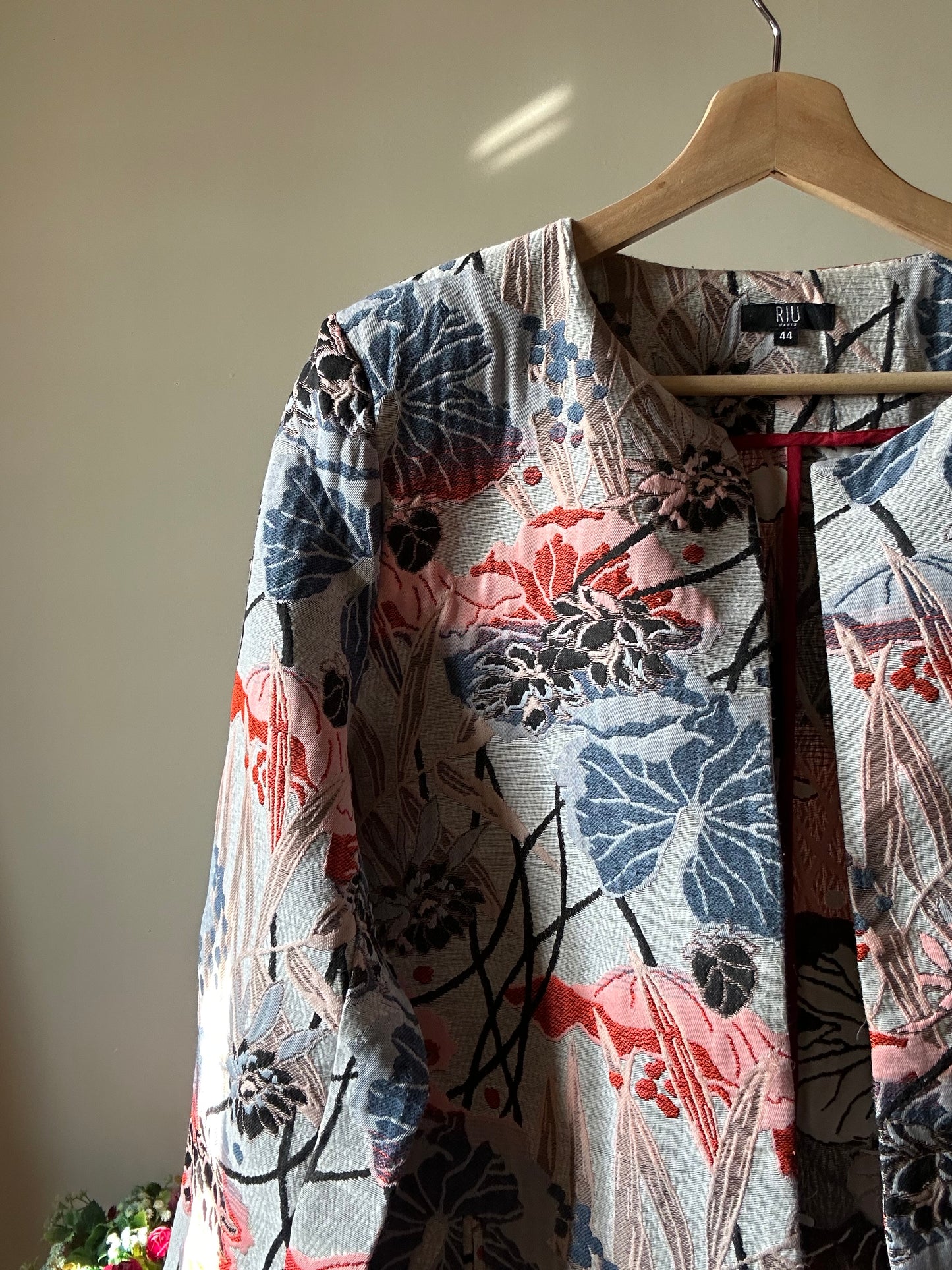 Riu Paris Vintage Front Open Long Shrug