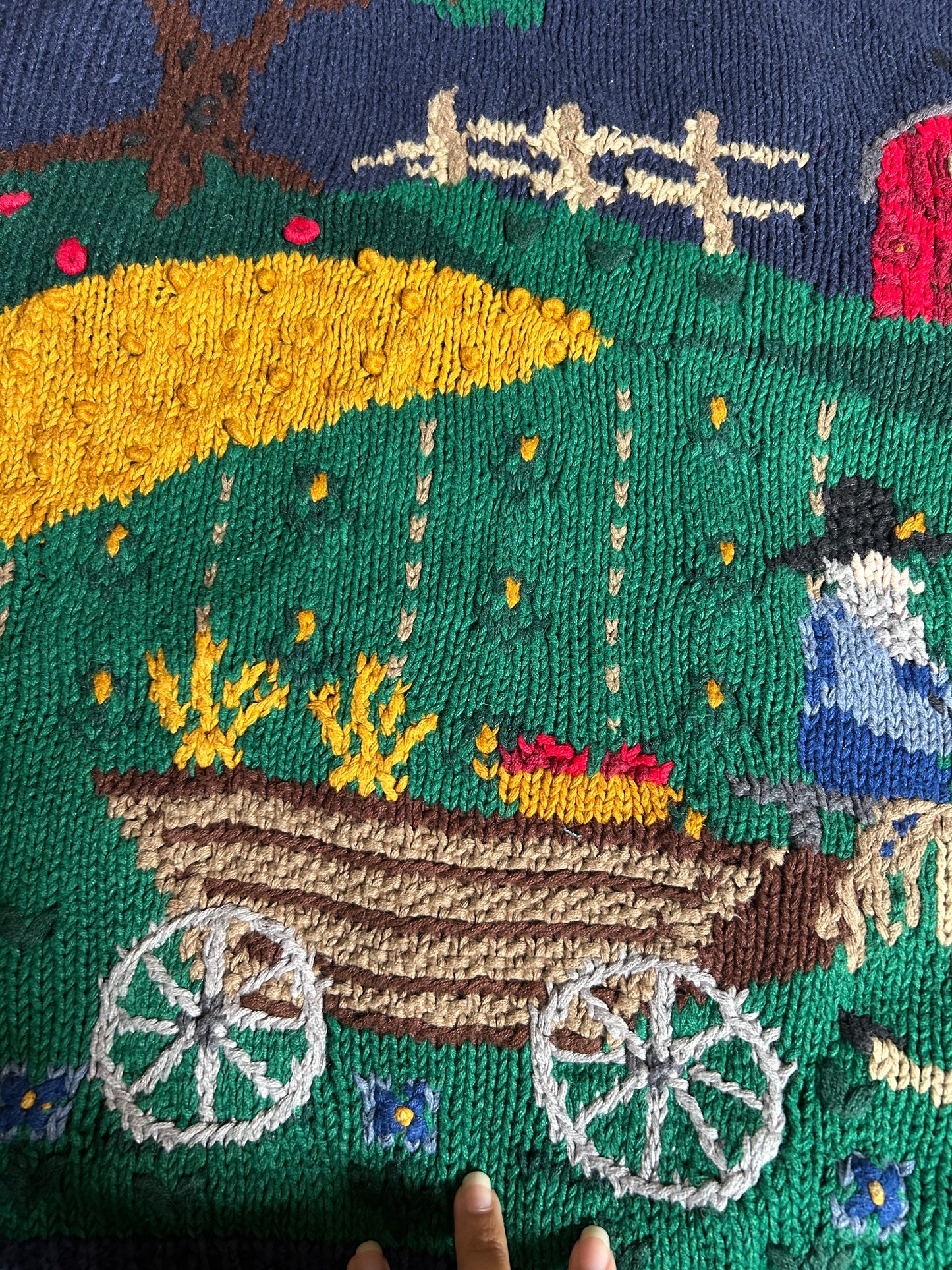 Signatures by Northern Isles Vintage Hand Knit Cardigan