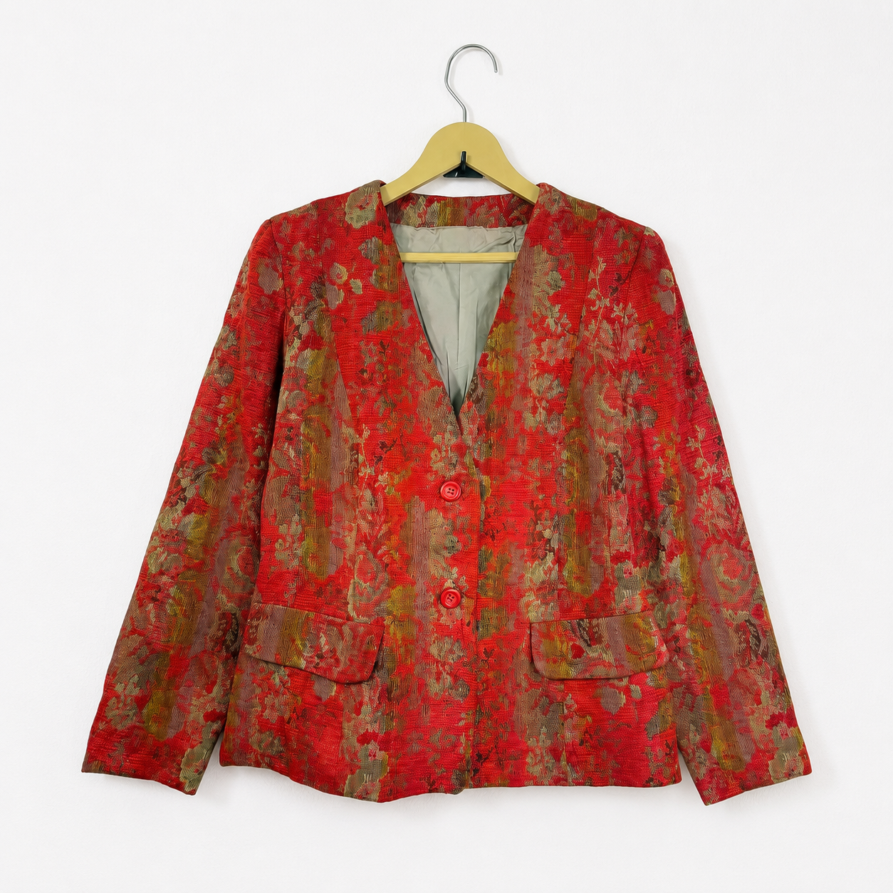 Vintage Crimson Blazer