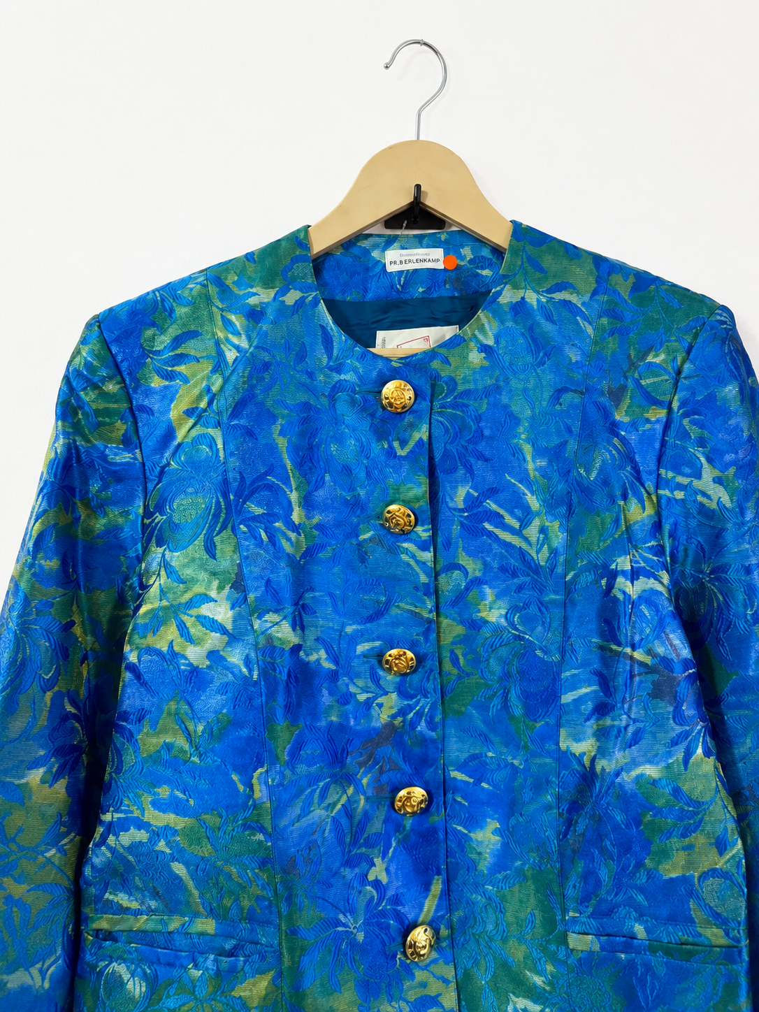 Vintage Azure Bloom Jacket