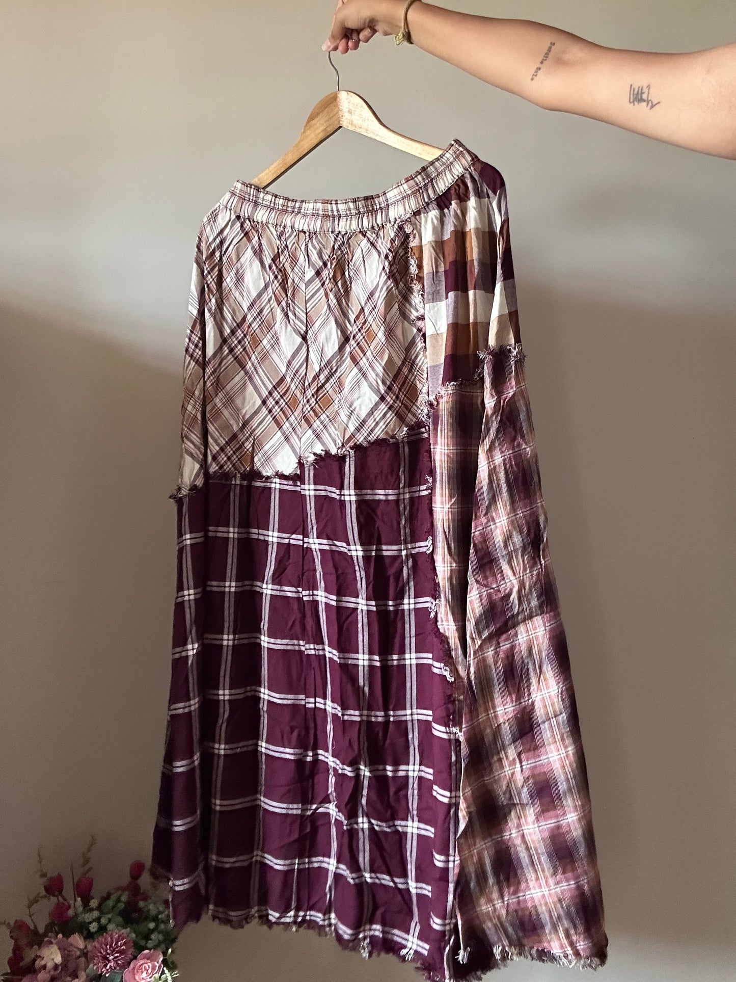 Vintage CATO Patchwork Skirt