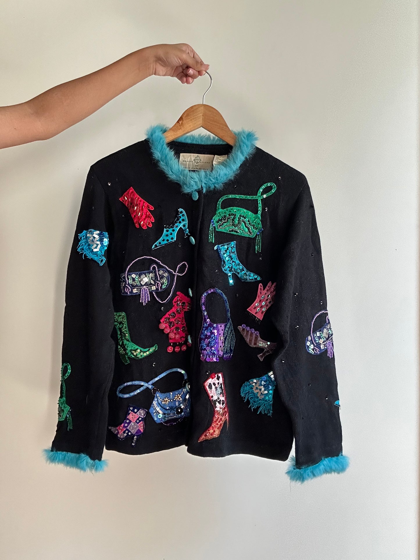 Design Options By Philip & Jane Gordon Vintage Knit Cardigan